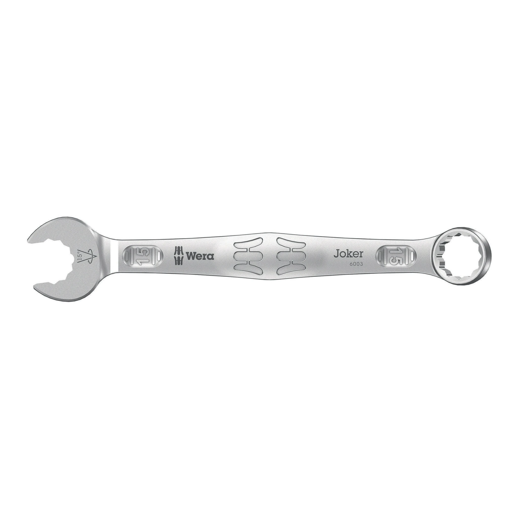 WERA | Ringmaulschlüssel | SW 15 mm Länge 174 mm | Form A