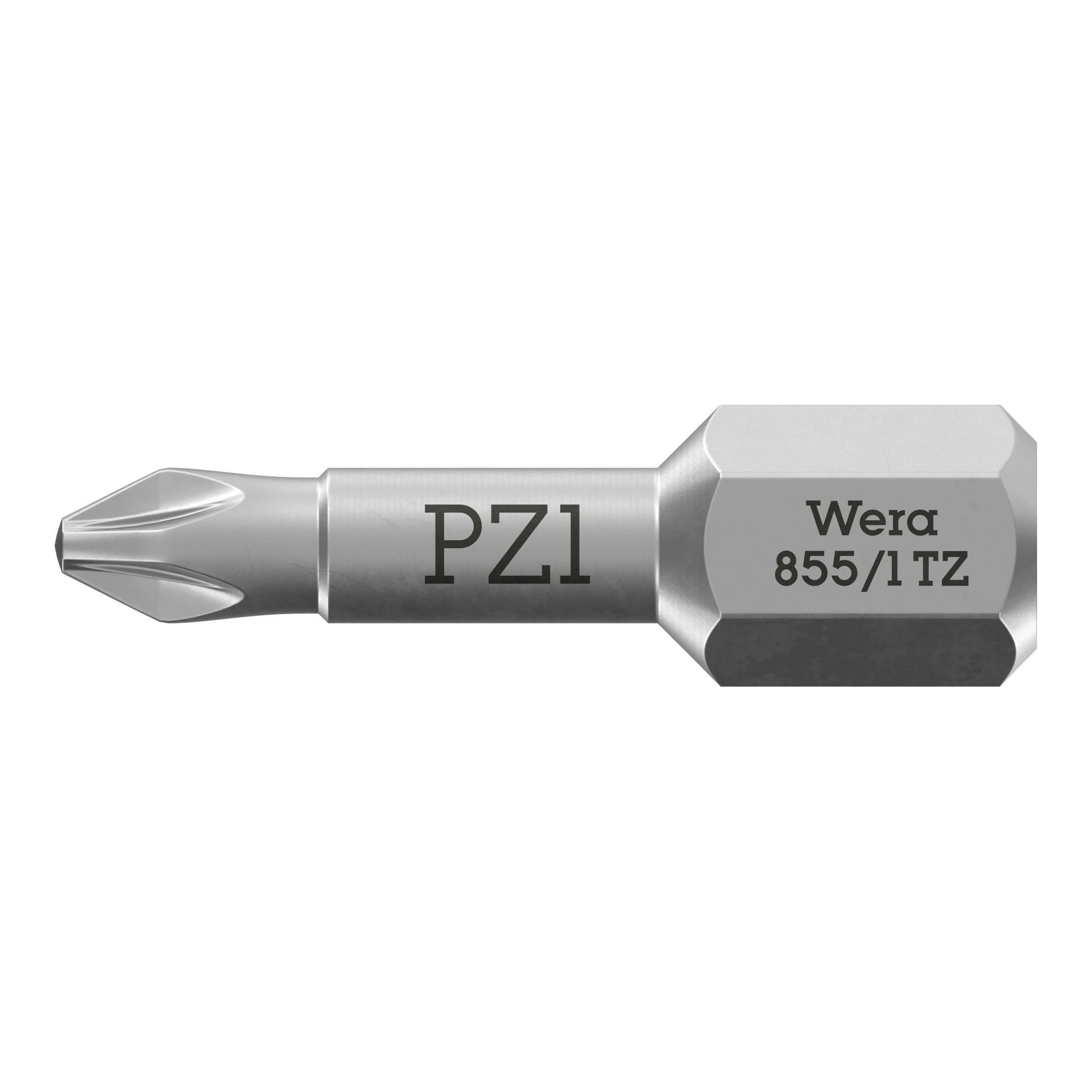 WERA | Bit | 1/4 ″ PZD 1 Länge 25 mm | Torsionszone, zähhart