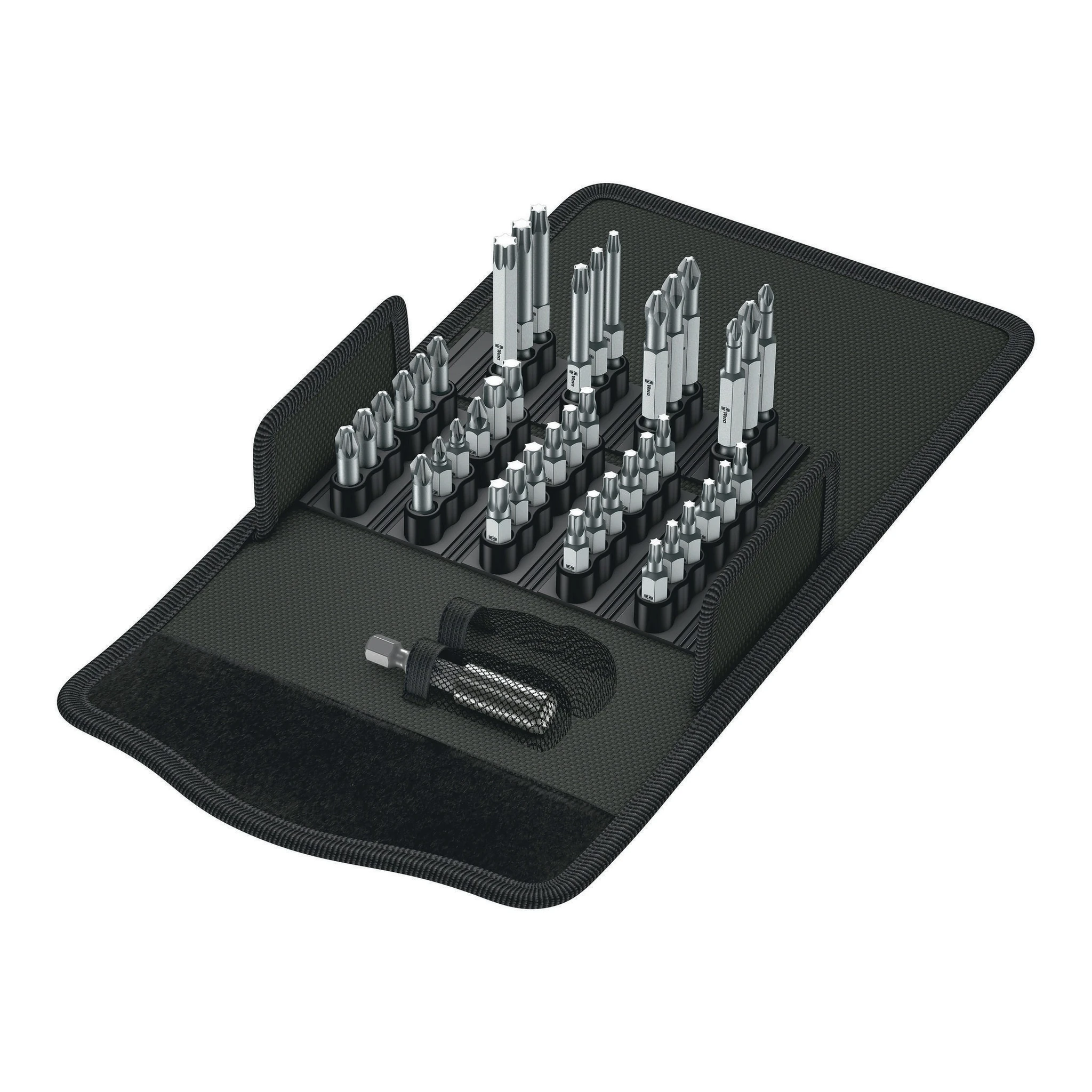 WERA | Bitsortiment | 43-teilig | PH/PZD/TX