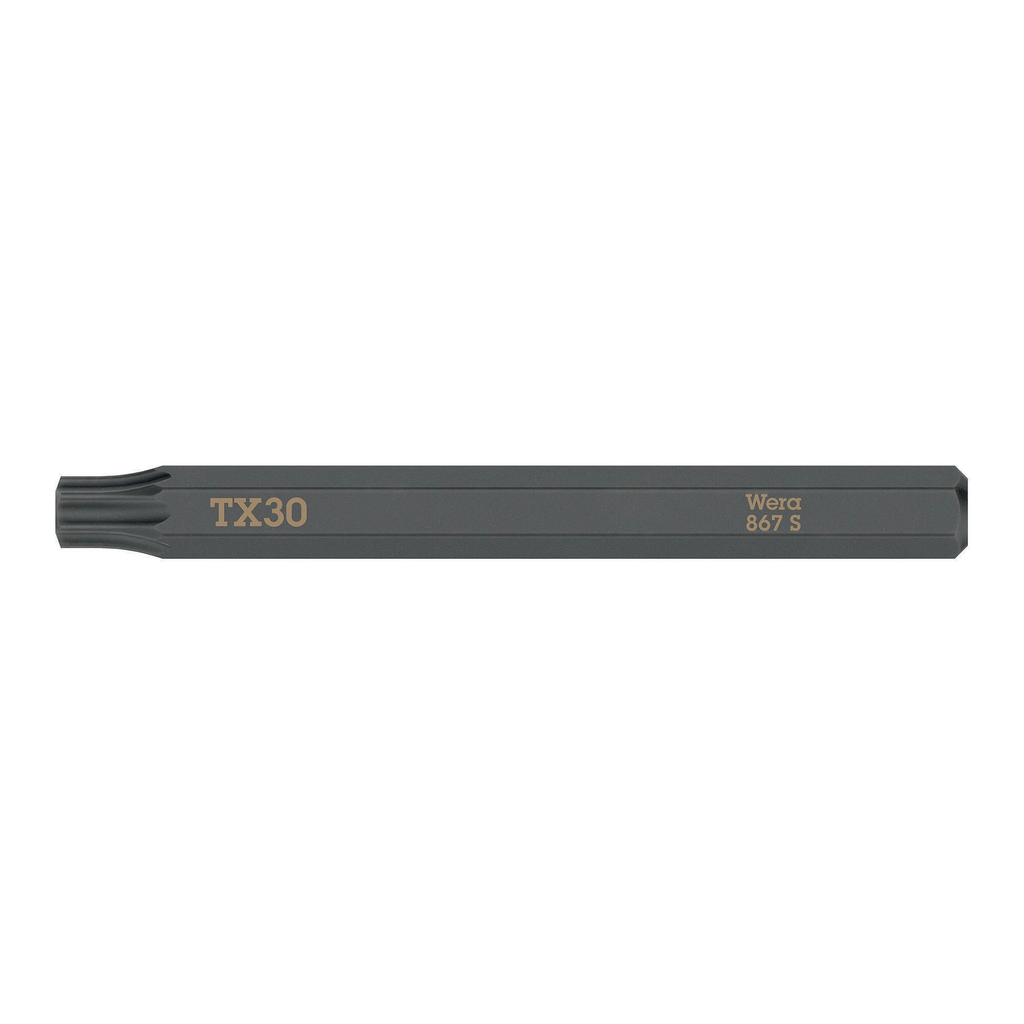 WERA | Bit | 1/4 ″ TORX 30 Länge 70 mm