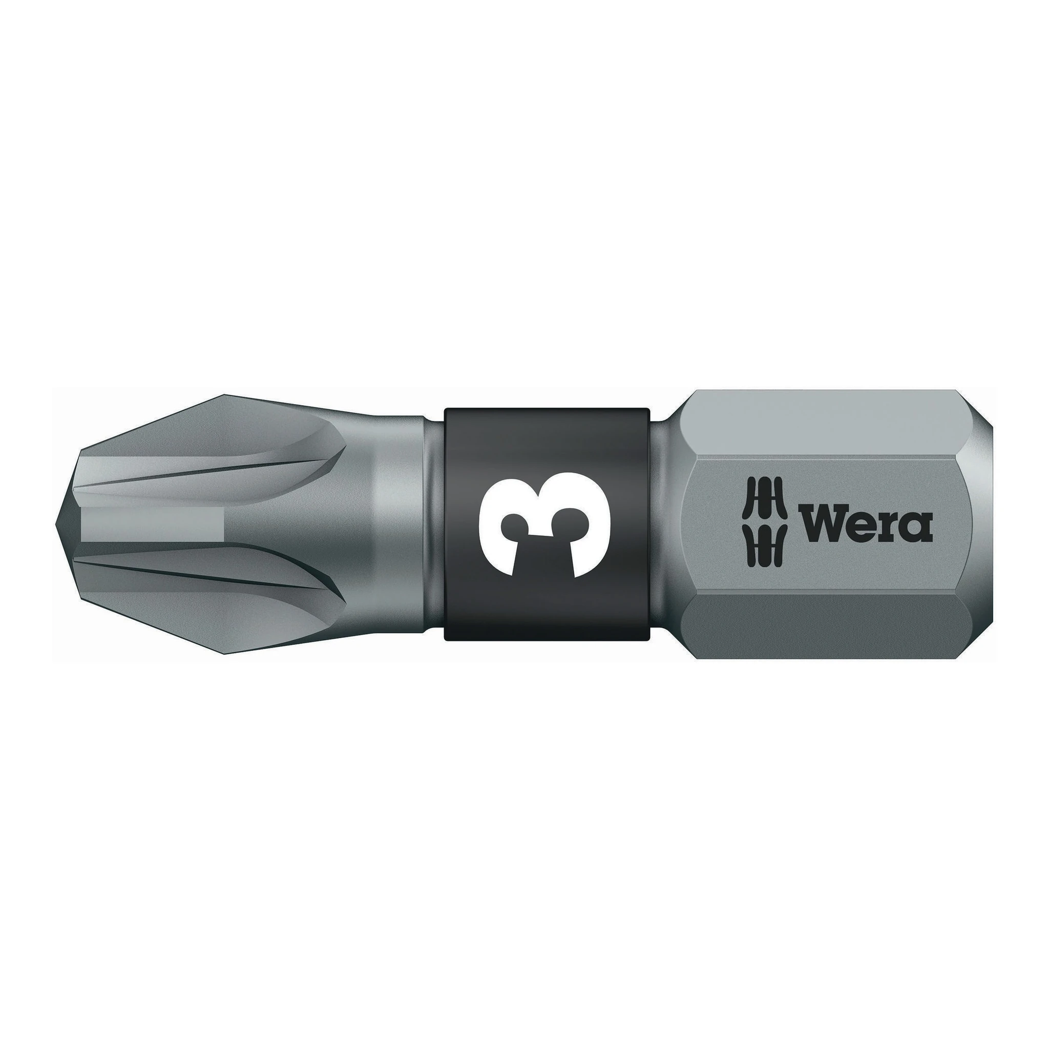 WERA | Bit | 1/4 ″ PZD 3 Länge 25 mm | BiTorsion, zähhart