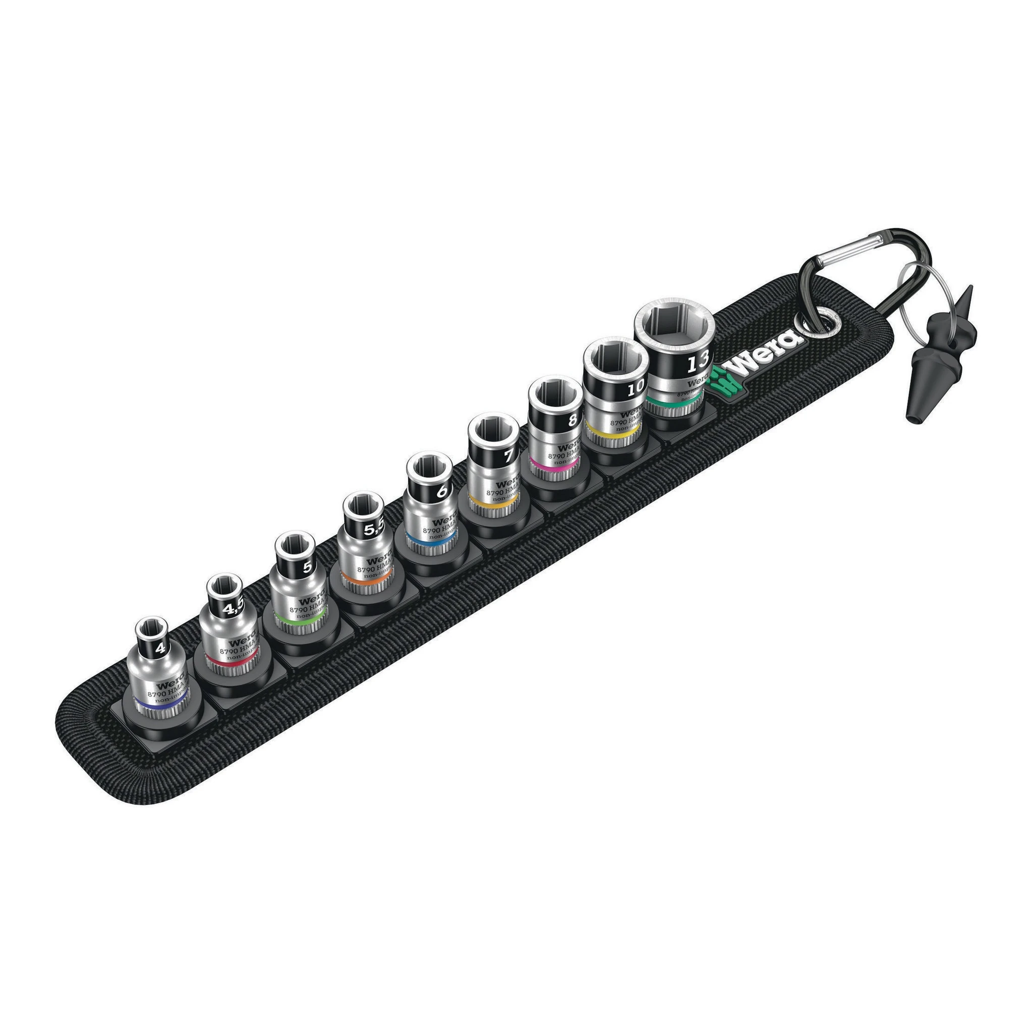 WERA | Steckschlüssel-Satz | 10-teilig | 1/4 ″