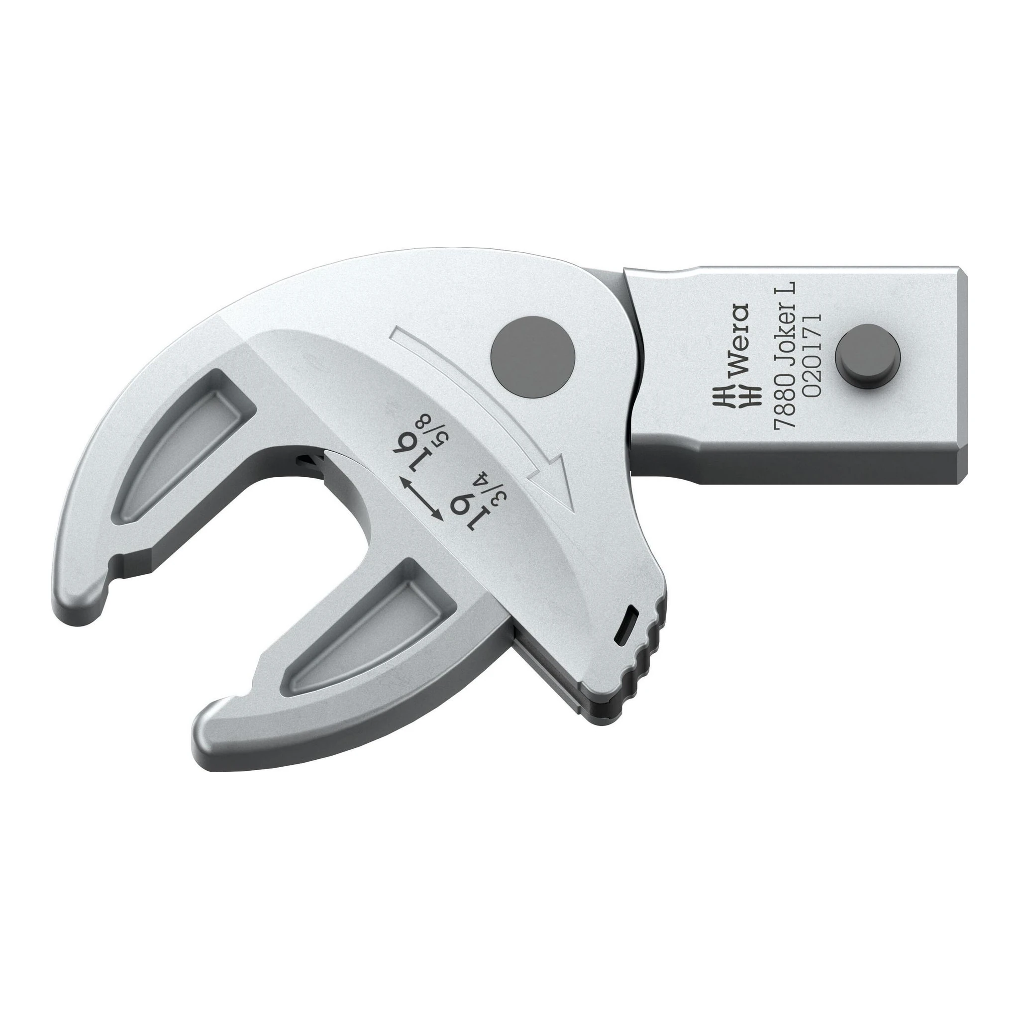 WERA | Einsteckwerkzeug | Schlüsselweite 16-19 mm 14 x 18 mm | Chrom-Vanadium-Stahl