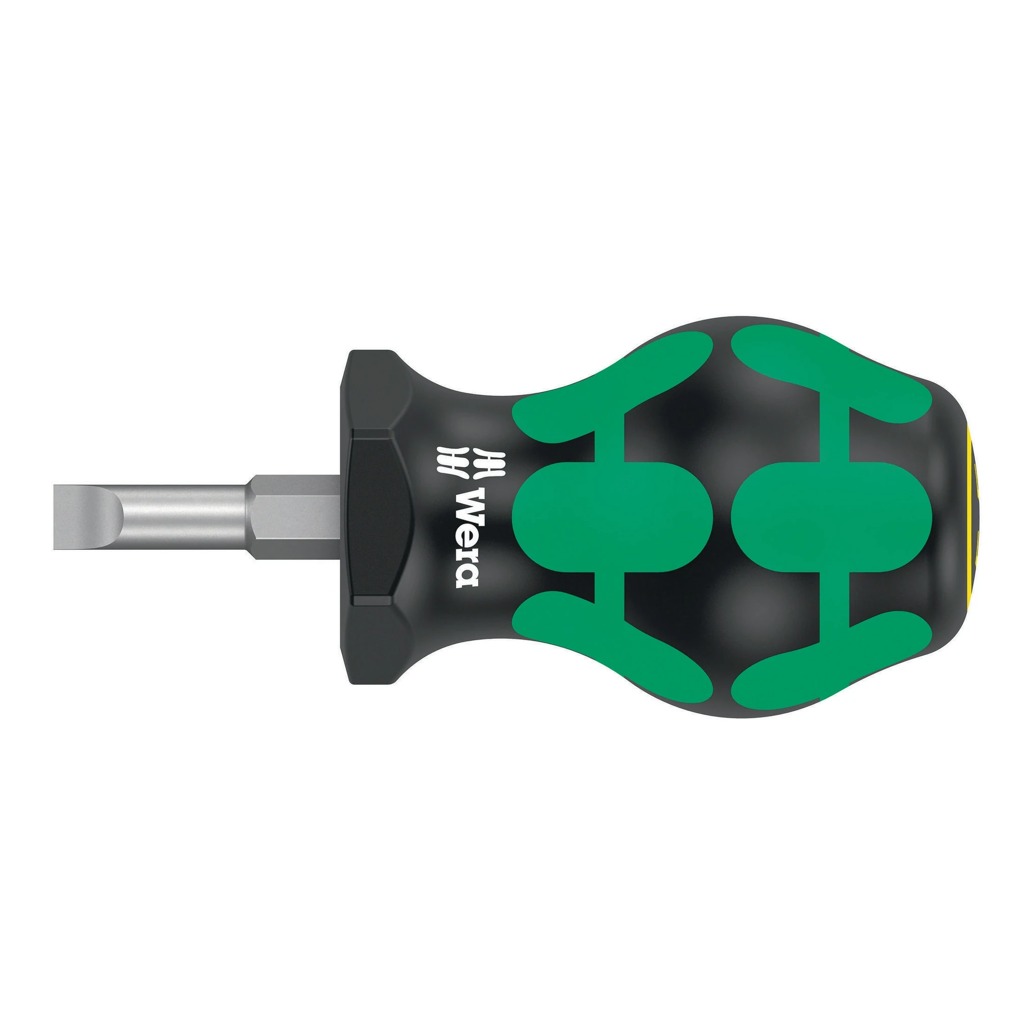 WERA | Schraubendreher | Schneidenbreite 5,5 mm | Klingenlänge 24,5 mm 2-Komponentengriff
