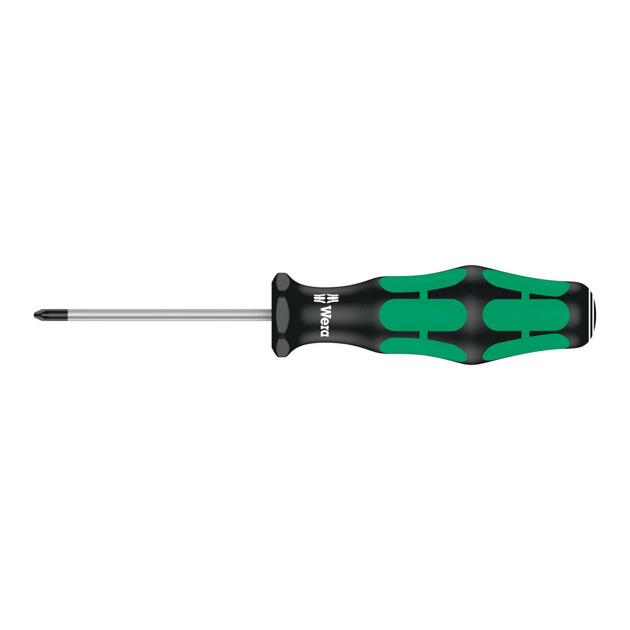 WERA | Schraubendreher | Größe PZD 0 Klingenlänge 60 mm | 2-Komponentengriff