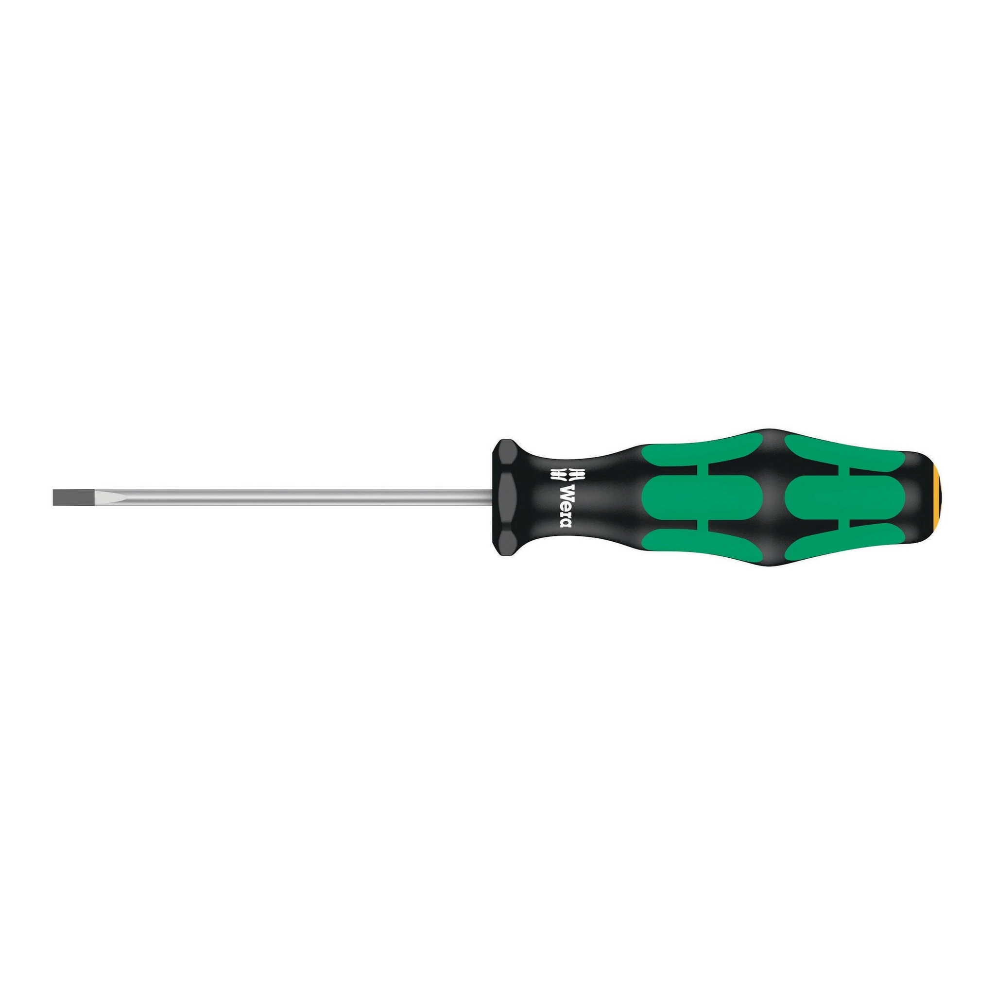 WERA | Schraubendreher | Schneidenbreite 3 mm | Klingenlänge 80 mm 2-Komponentengriff