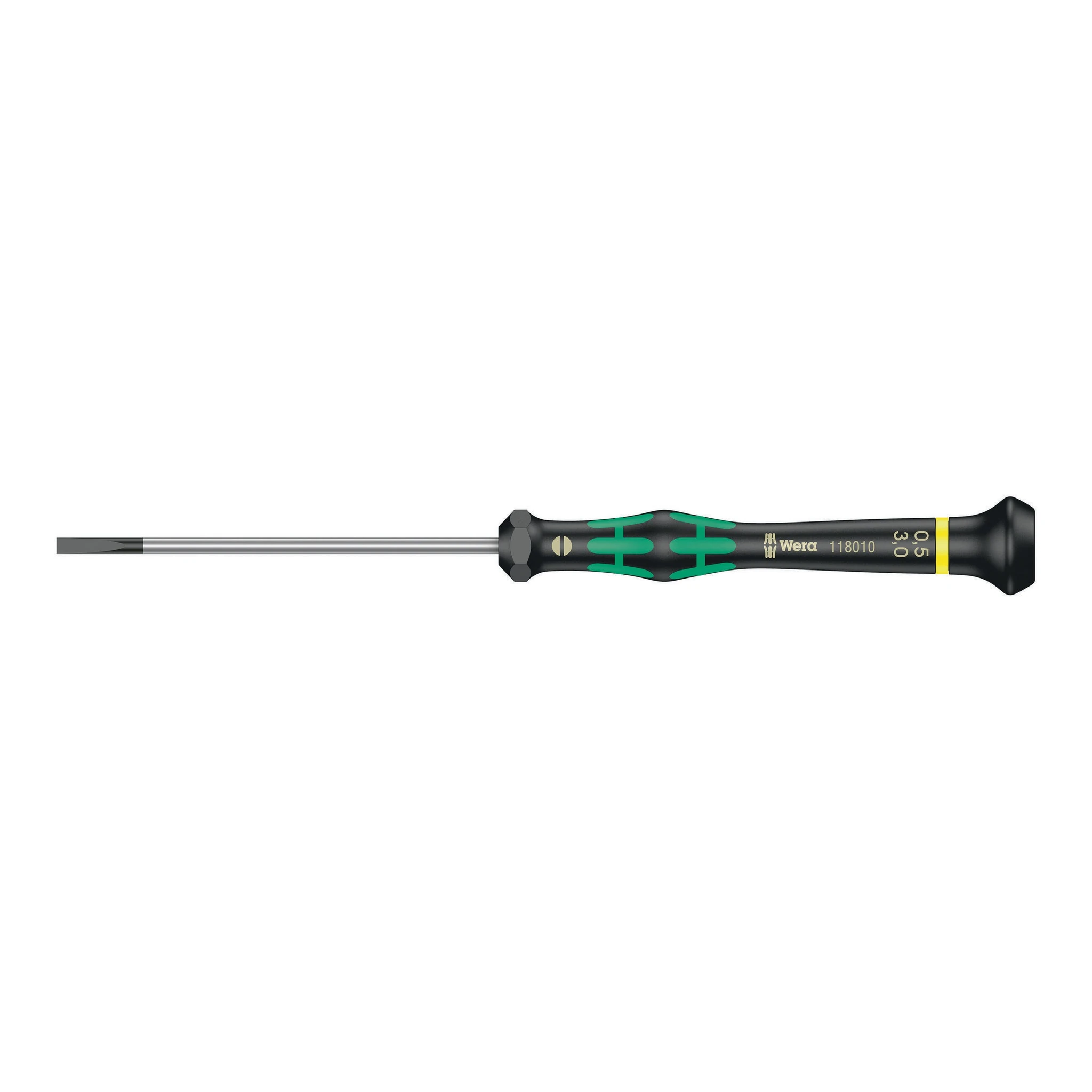 WERA | Elektronik-Feinmechanik-Schraubendreher | 3 mm Klingenlänge 80 mm
