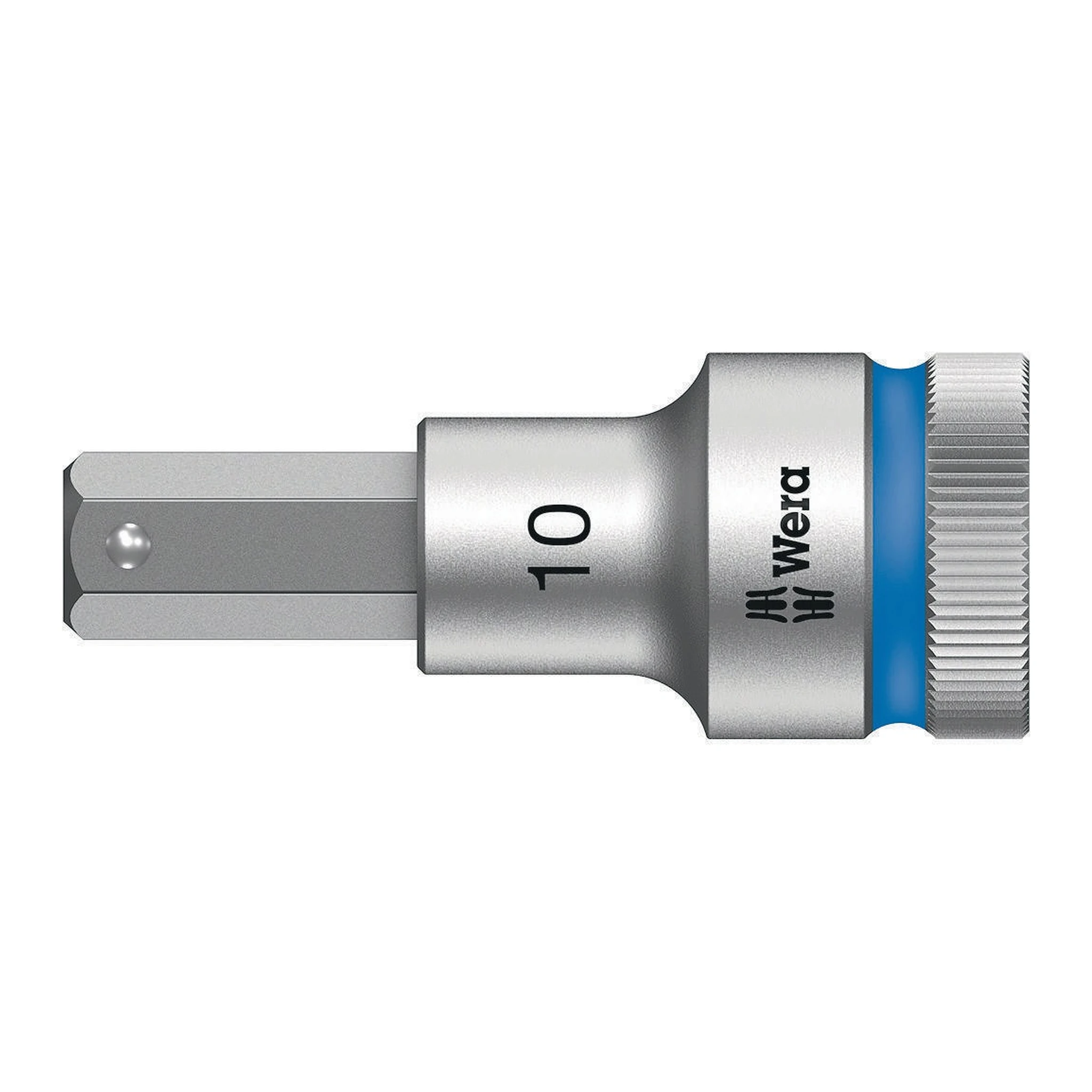 WERA | Steckschlüsseleinsatz | 1/2 ″ | Schlüsselweite 10 mm