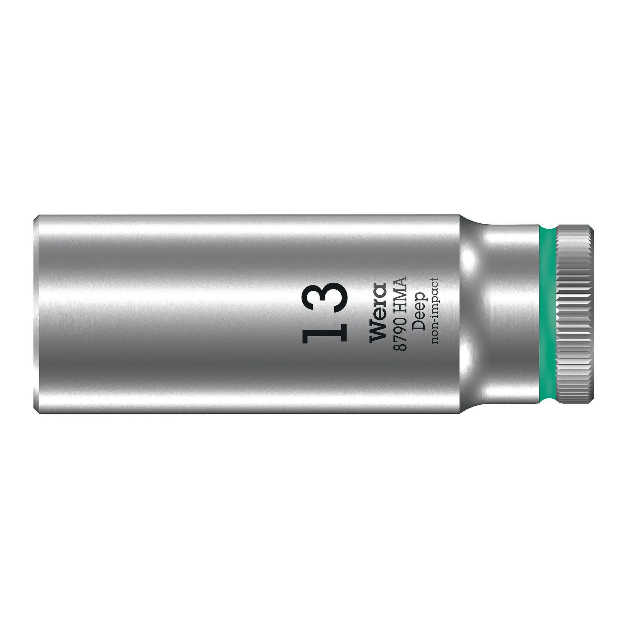 WERA | Steckschlüsseleinsatz | 1/4 ″ Außensechskant | Schlüsselweite 13 mm