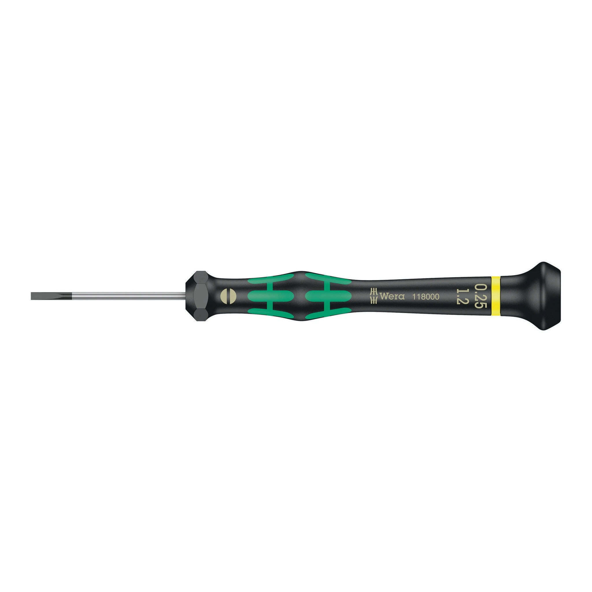 WERA | Elektronik-Feinmechanik-Schraubendreher | 1,2 mm Klingenlänge 40 mm