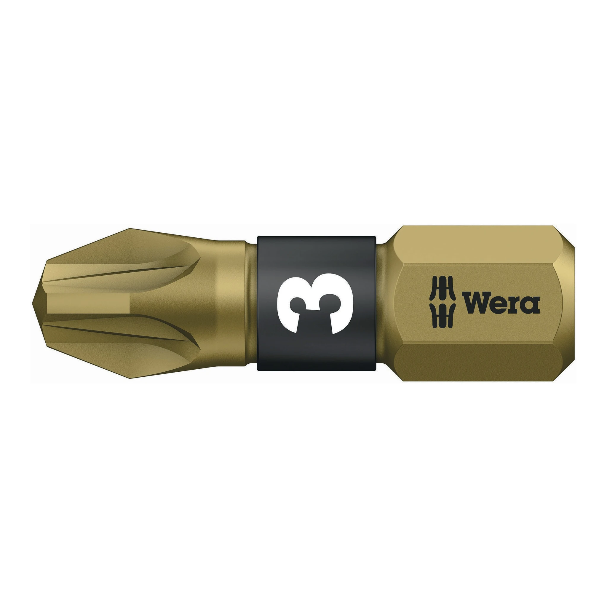 WERA | Bit | 1/4 ″ PZD 3 Länge 25 mm | BiTorsion, extrahart