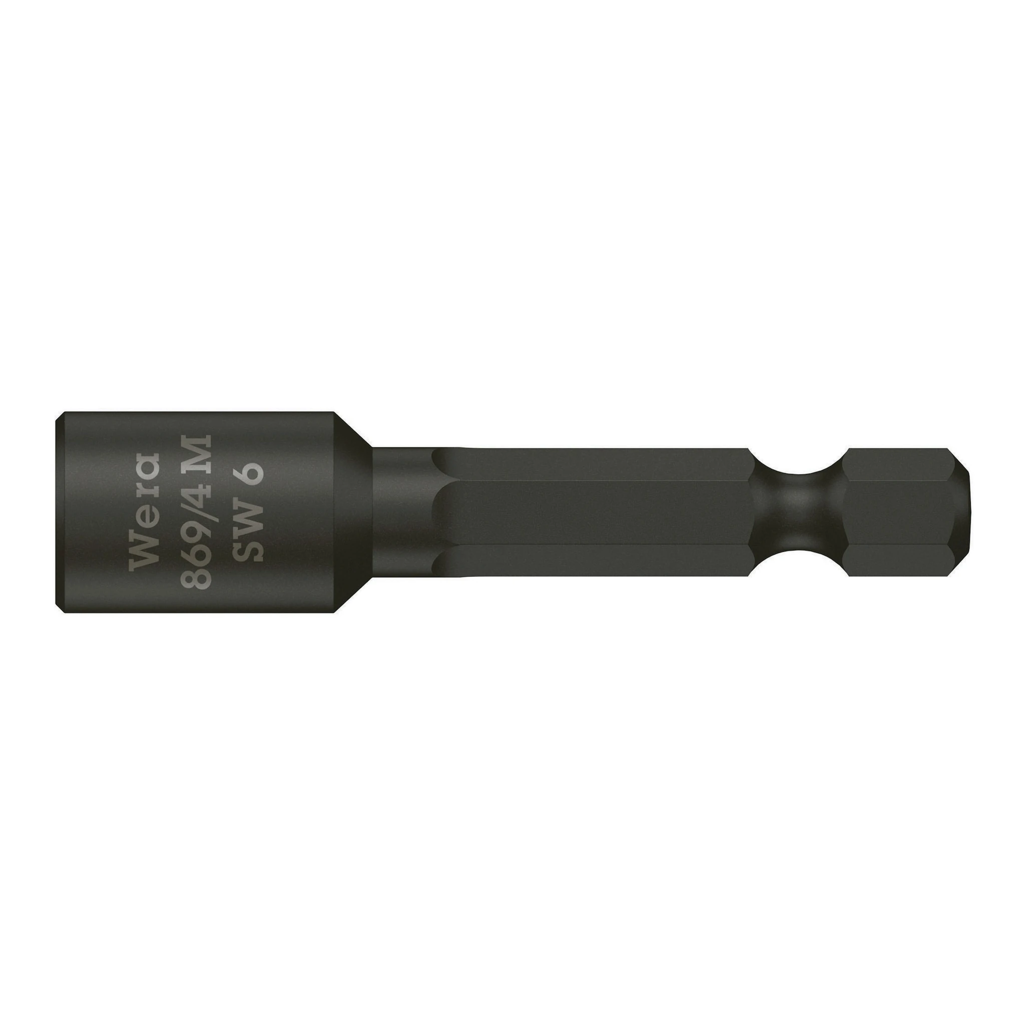 WERA | Steckschlüsseleinsatz | mit 6-Kant-Antrieb | Schlüsselweite 6 mm
