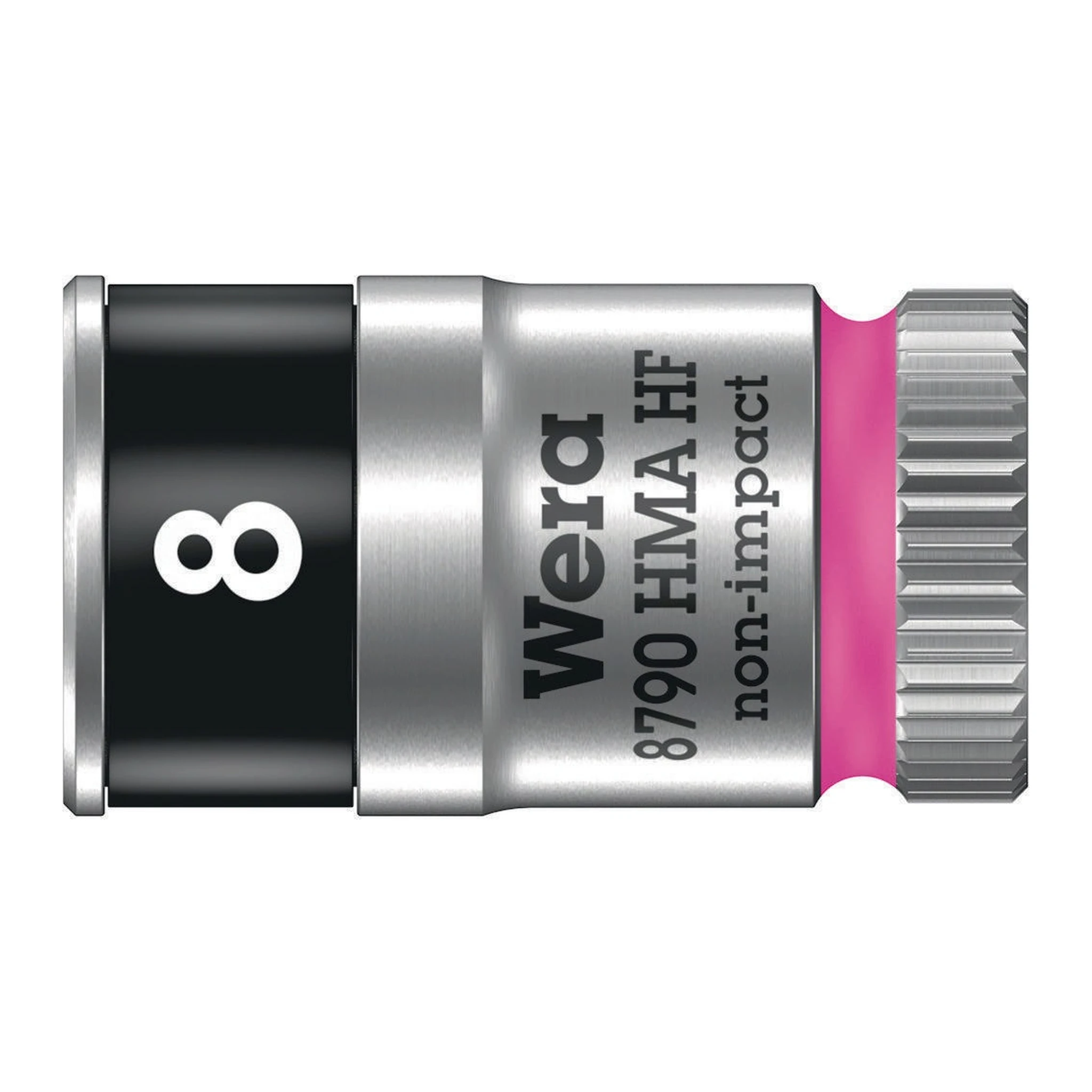 WERA | Steckschlüsseleinsatz | 1/4 ″ 6-kant | Schlüsselweite 8 mm