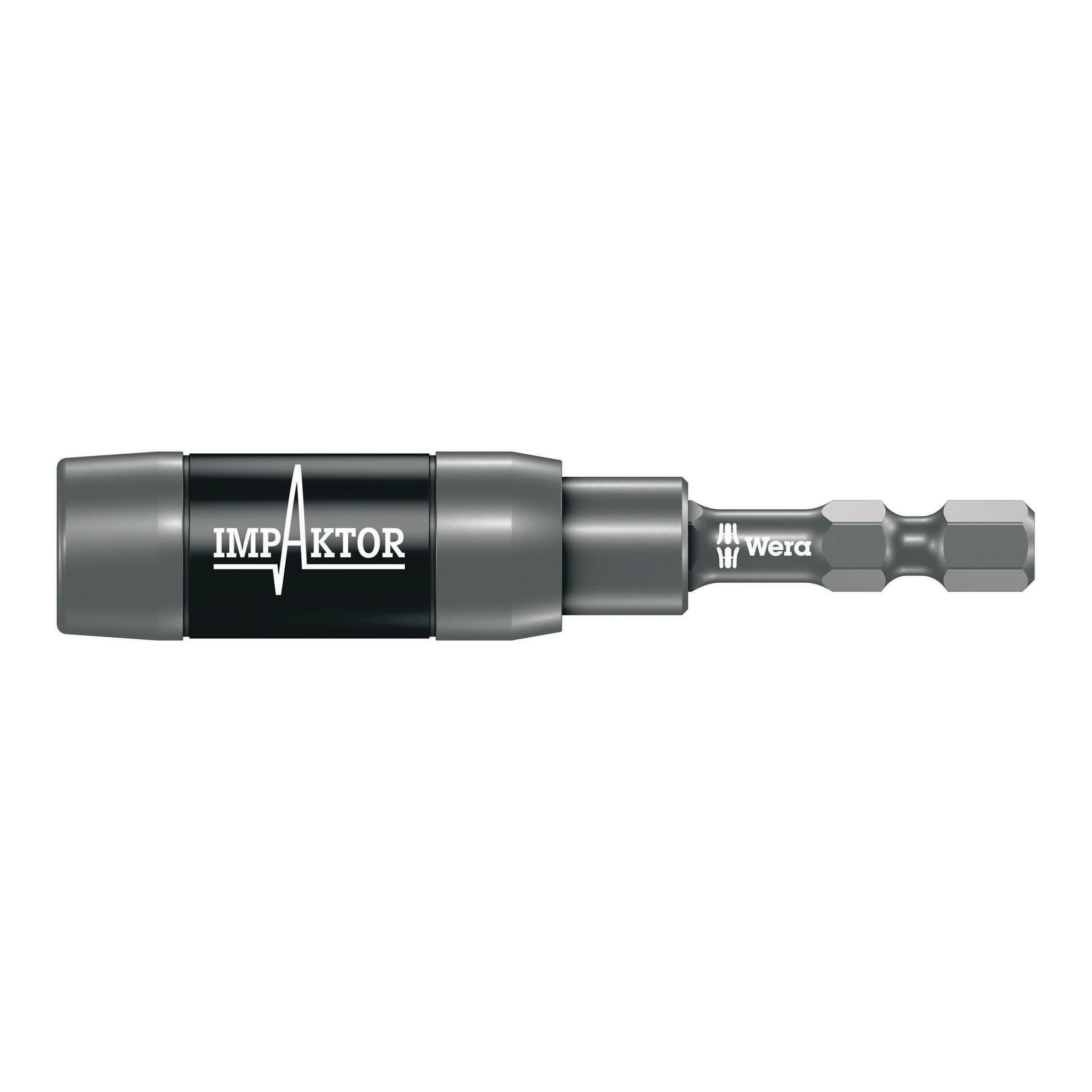 WERA | Bithalter | für 1/4 ″ Bits C 6,3 Länge 75 mm | mit Ringmagnet