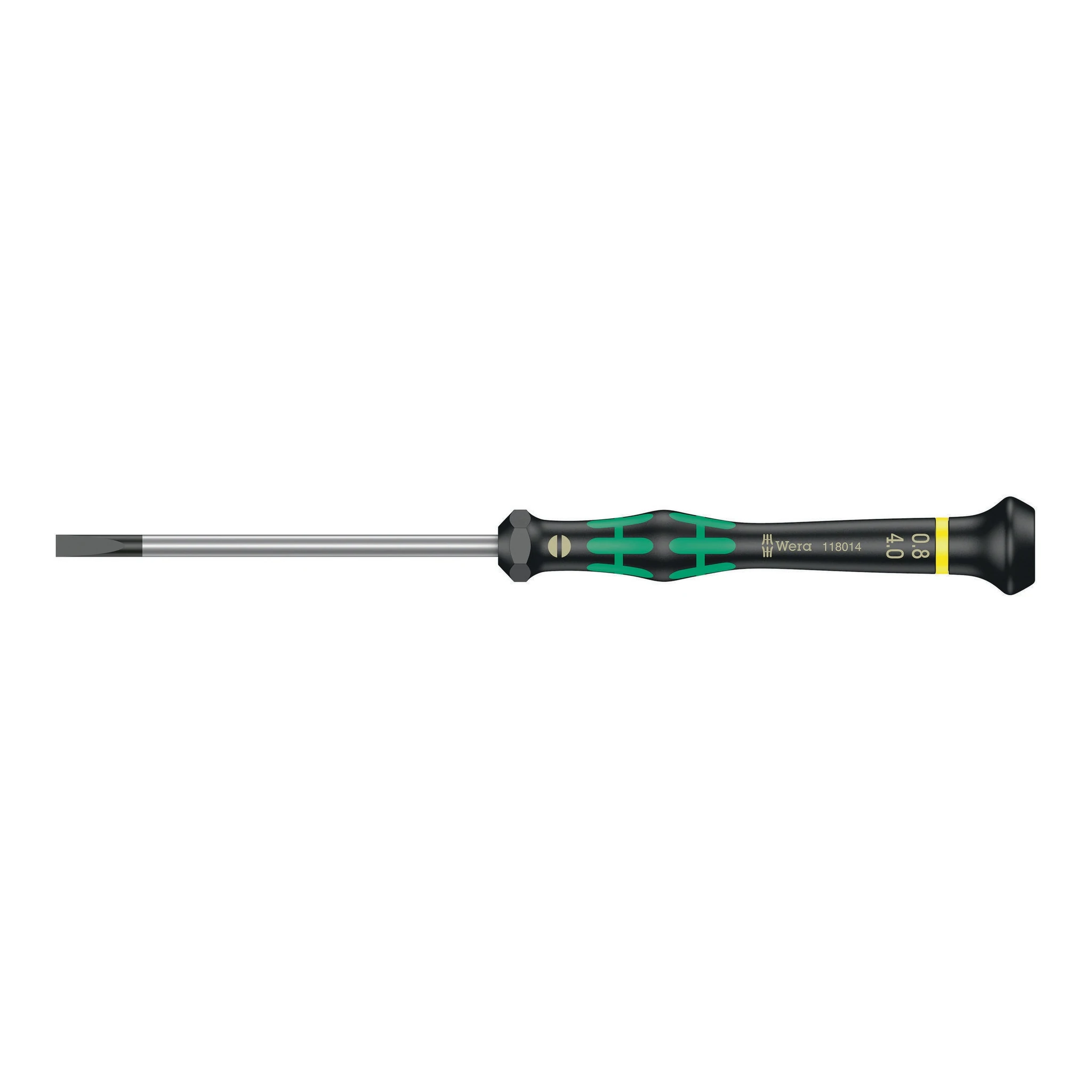 WERA | Elektronik-Feinmechanik-Schraubendreher | 4 mm Klingenlänge 80 mm