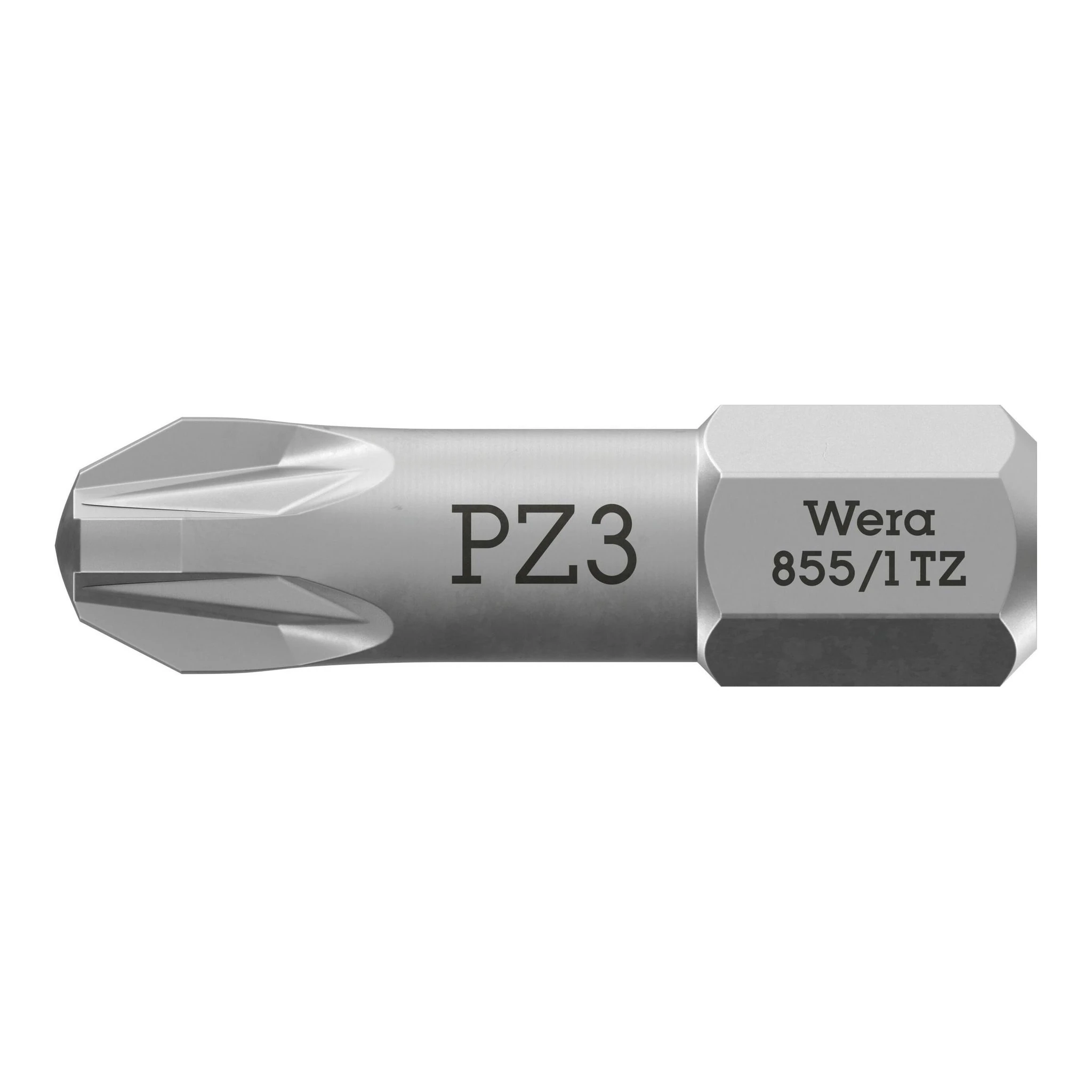 WERA | Bit | 1/4 ″ PZD 3 Länge 25 mm | Torsionszone, zähhart