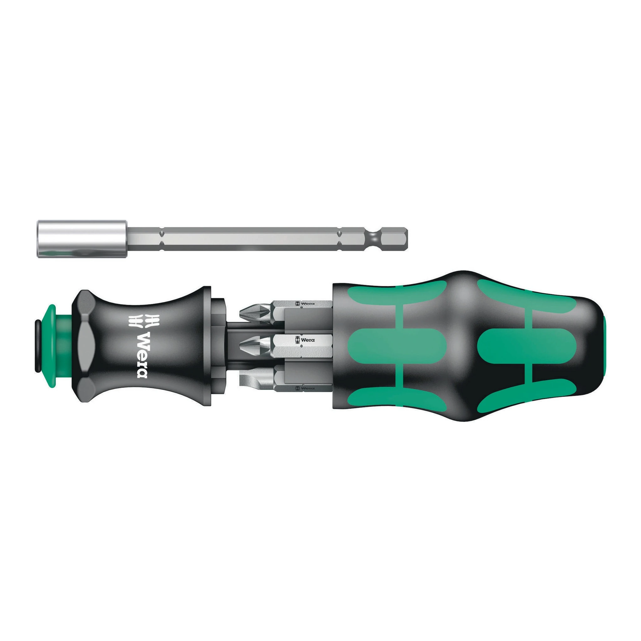 WERA | Magazinbithalter | 8-teilig | Schlitz / PH / PZD