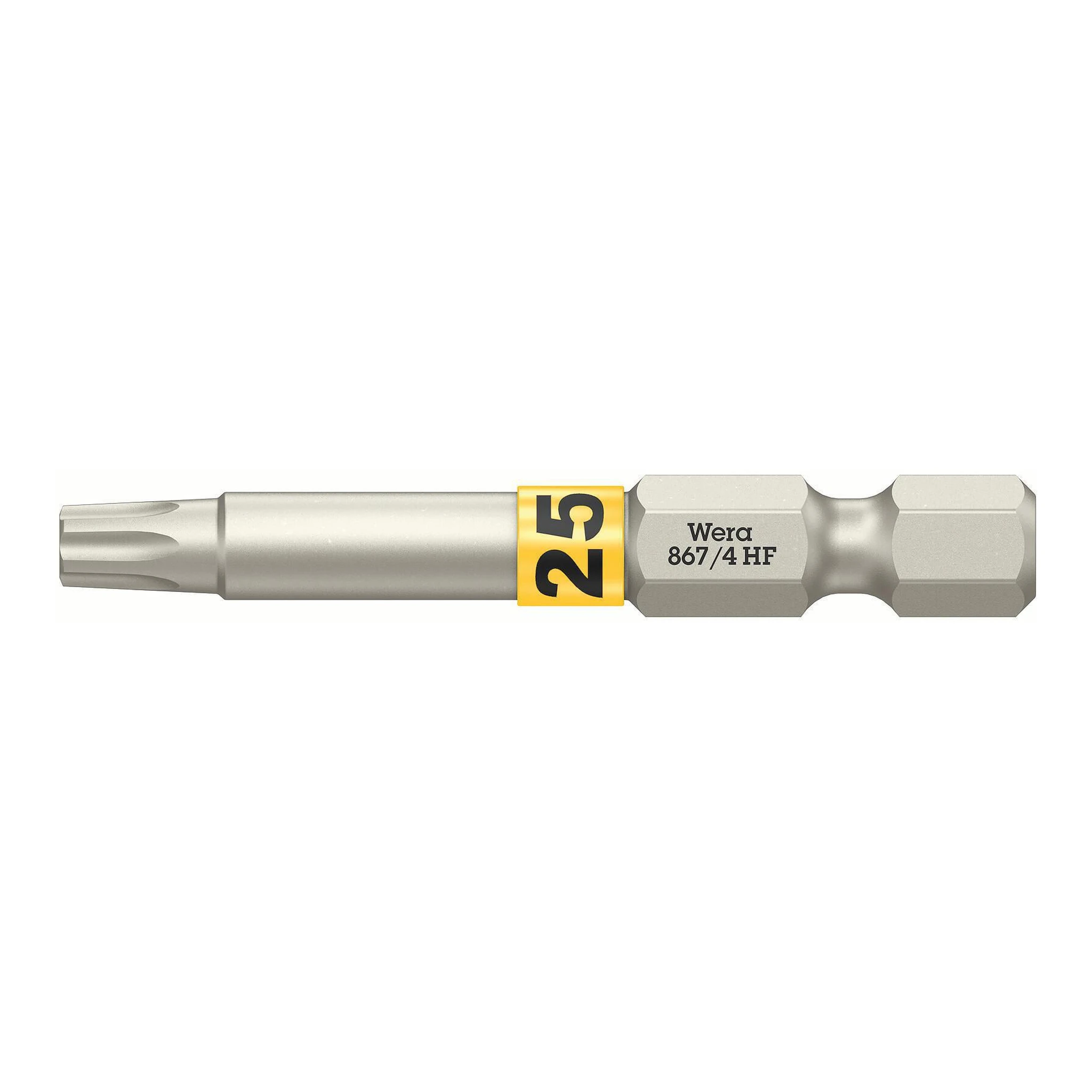 WERA | Bit | 1/4 ″ TX 25 Länge 50 mm | mit Farbleitsystem