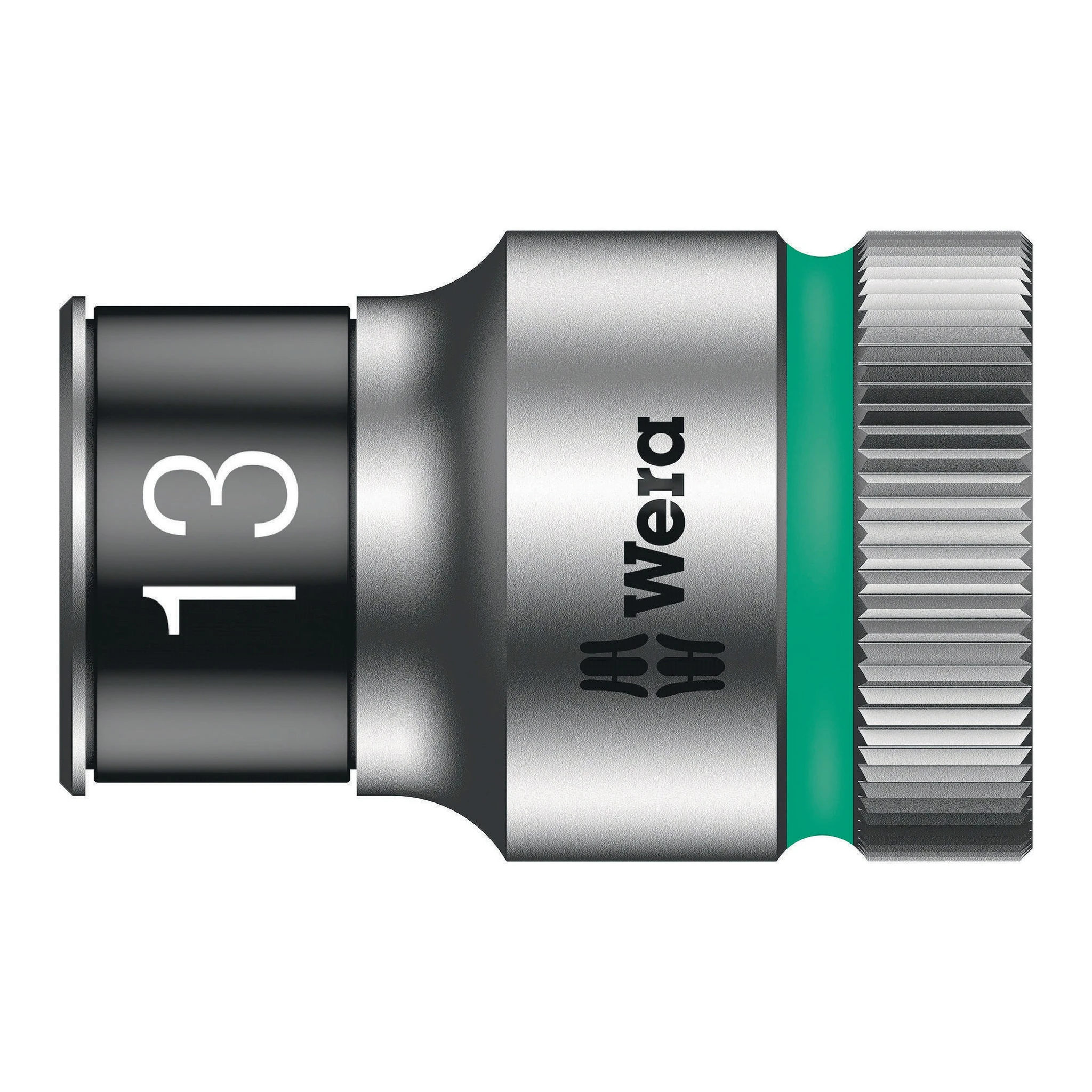 WERA | Steckschlüsseleinsatz | 1/2 ″ 6-kant | Schlüsselweite 13 mm