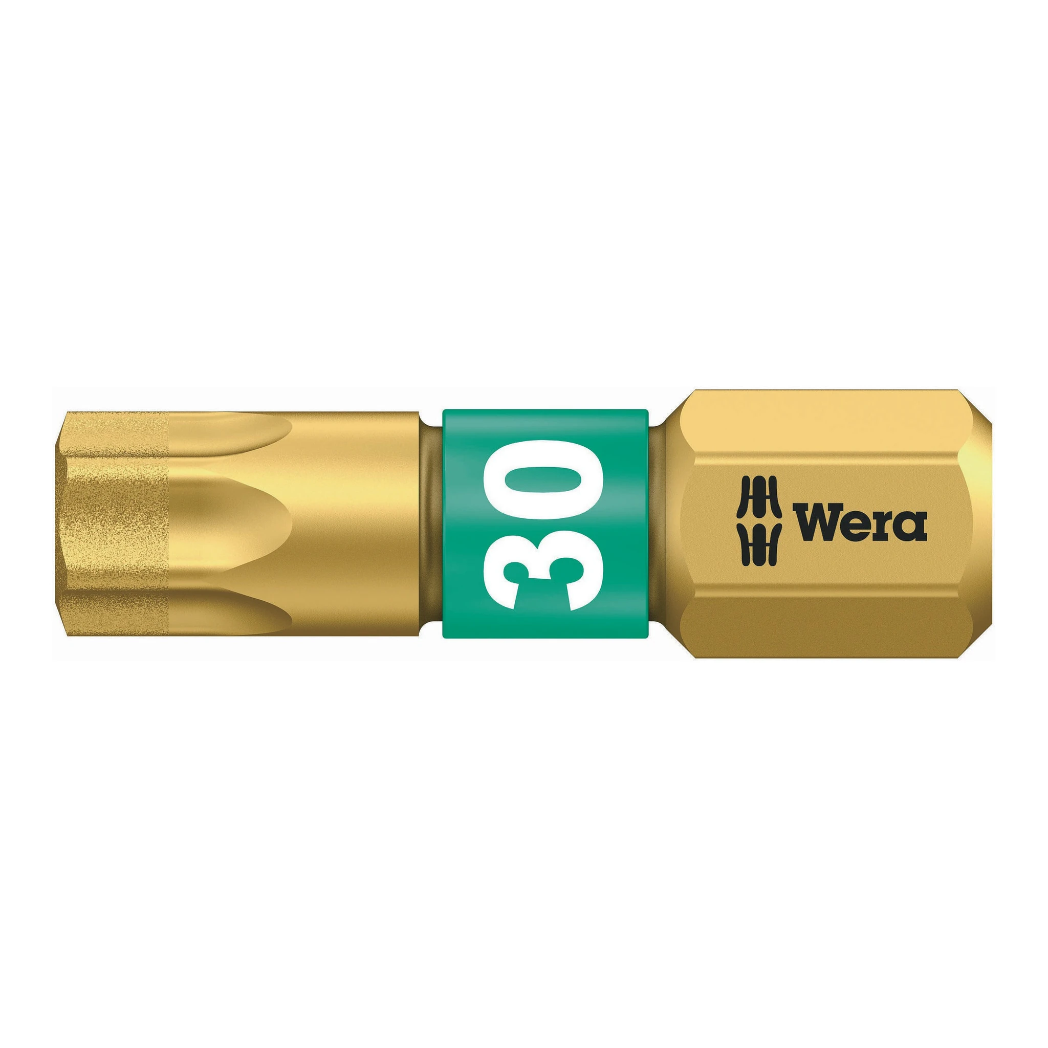 WERA | Bit | 1/4 ″ T 30 Länge 25 mm | BiTorsion, diamatbeschichtet