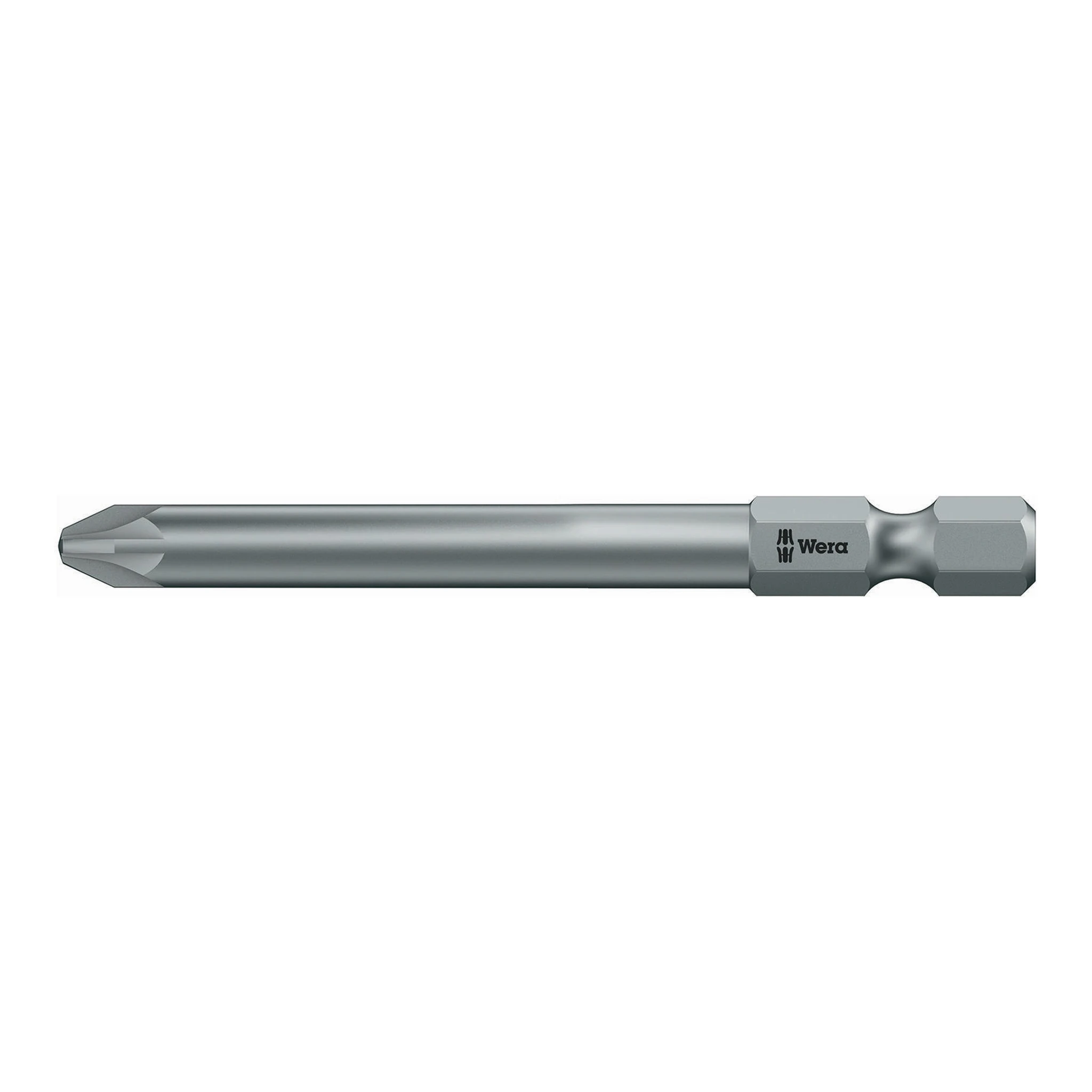 WERA | Bit | 1/4 ″ PZ 2 Länge 70 mm | 6-kant