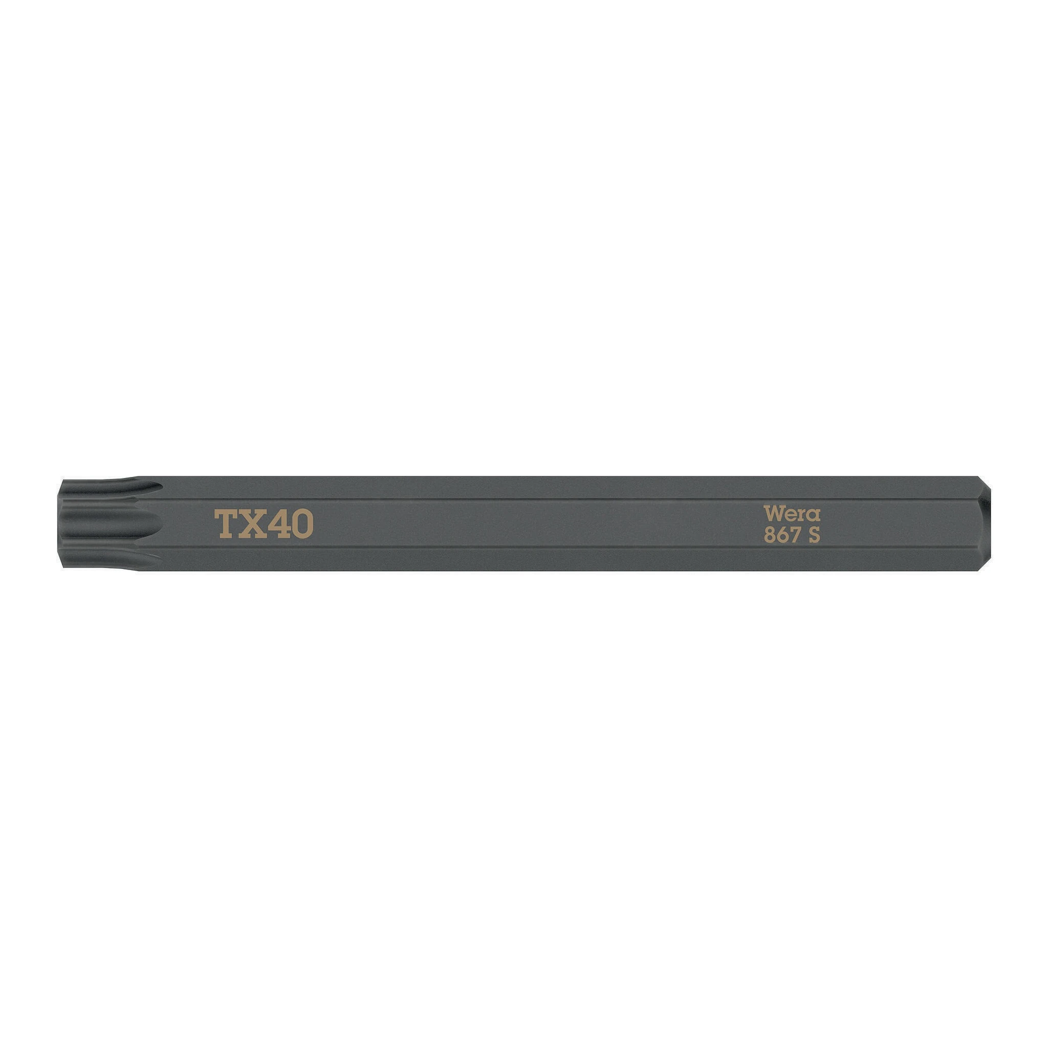 WERA | Bit | 1/4 ″ TORX 40 Länge 70 mm