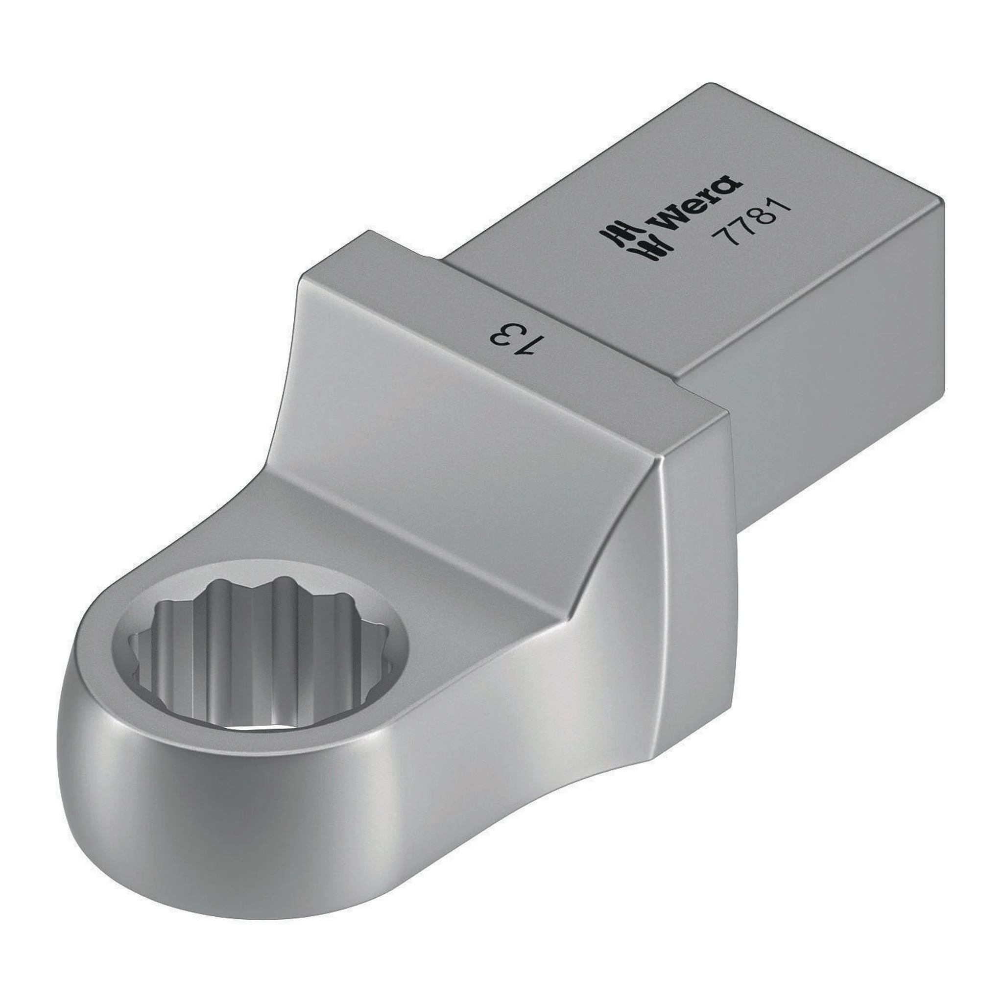 WERA | Einsteckringschlüssel | Schlüsselweite 13 mm 14 x 18 mm | CV-Stahl