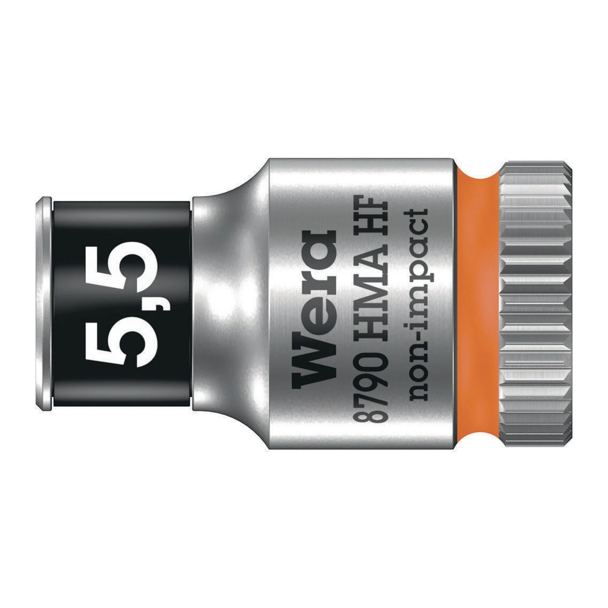 WERA | Steckschlüsseleinsatz | 1/4 ″ 6-kant | Schlüsselweite 5,5 mm