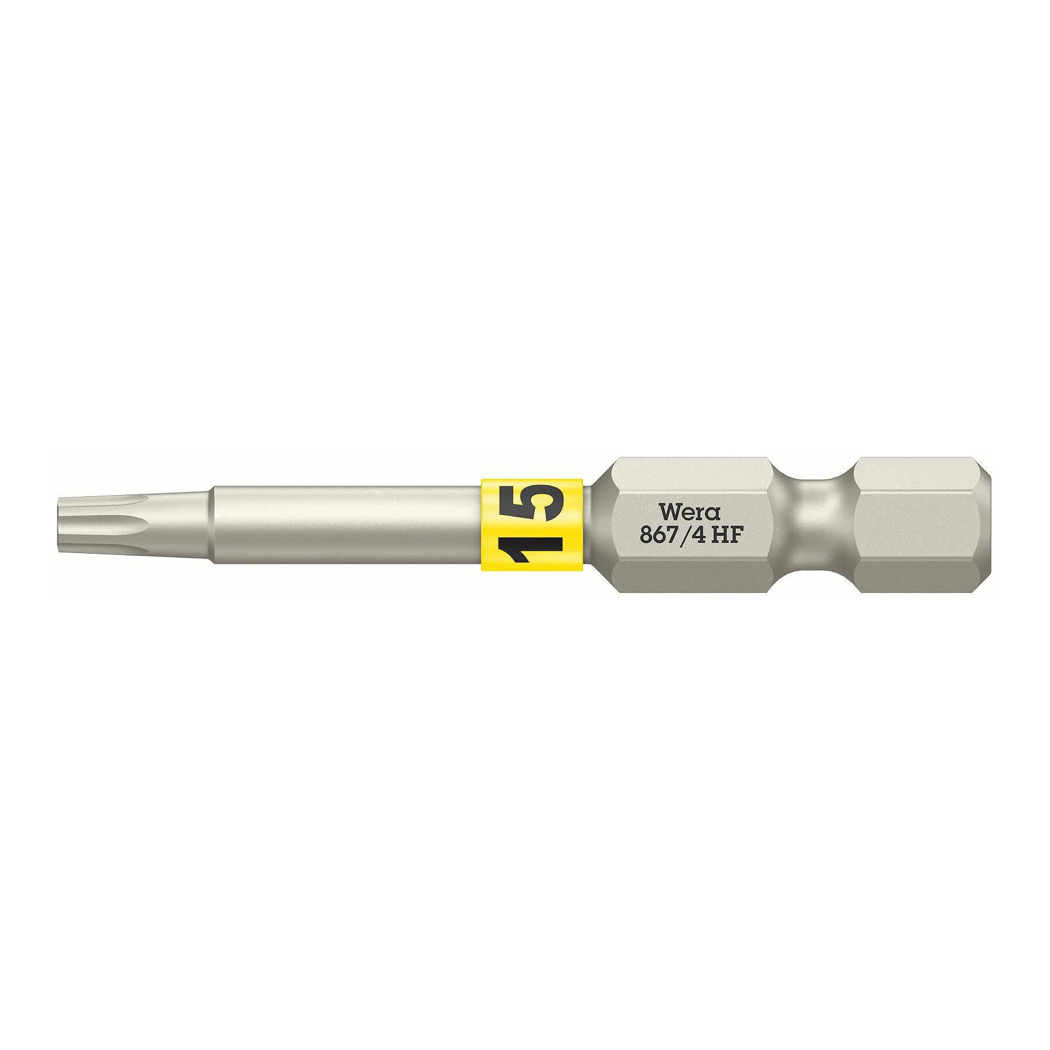 WERA | Bit | 1/4 ″ TX 15 Länge 50 mm | mit Farbleitsystem