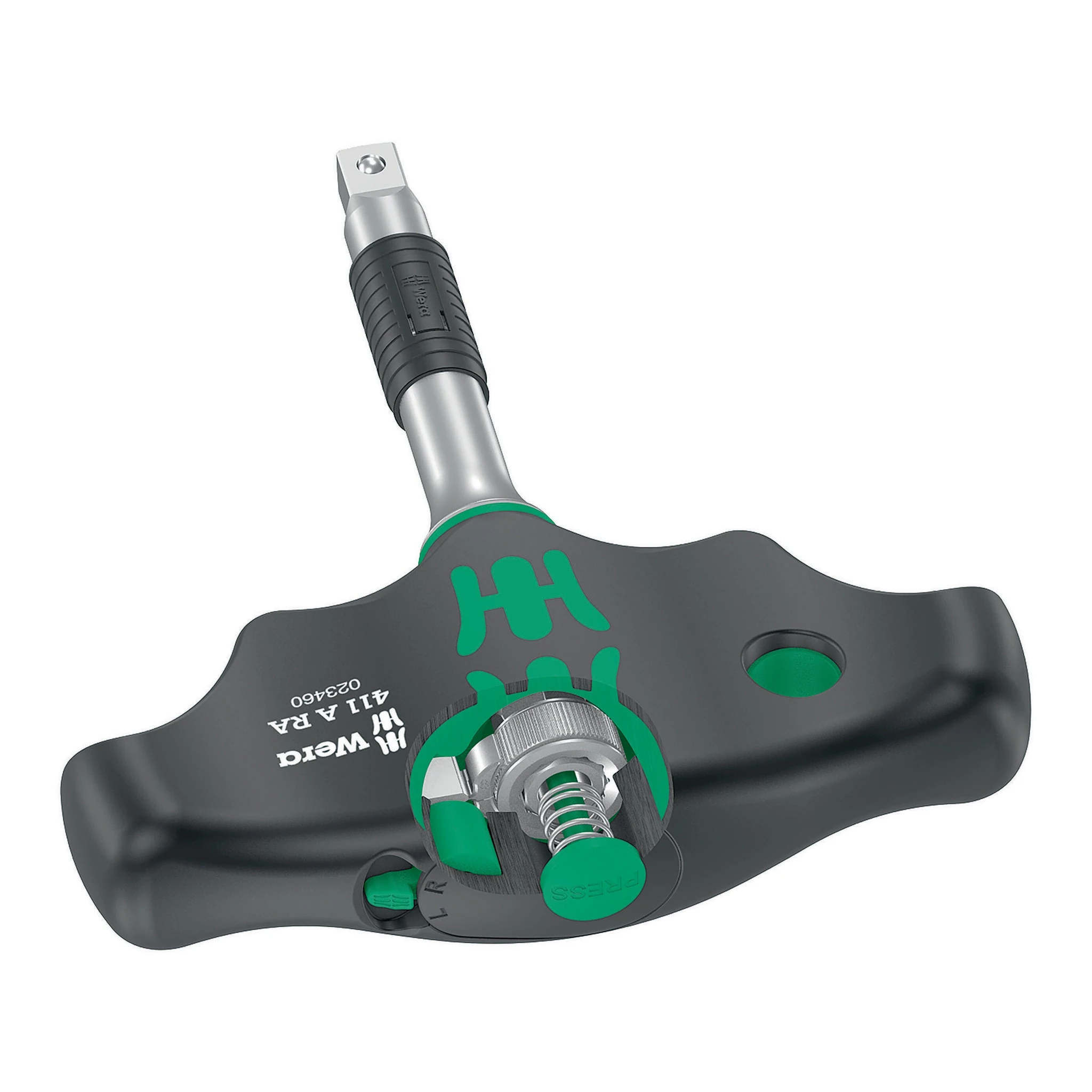 WERA | Hebelumschaltknarre | 1/4 ″ Zähne 80 | Länge 89 mm