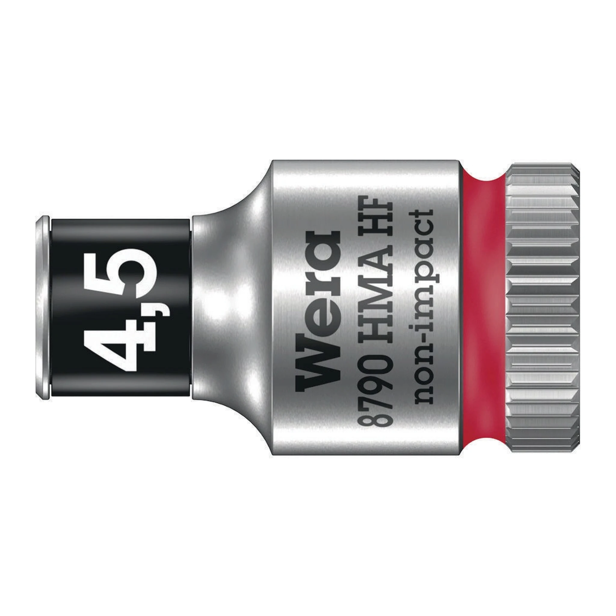 WERA | Steckschlüsseleinsatz | 1/4 ″ 6-kant | Schlüsselweite 4,5 mm