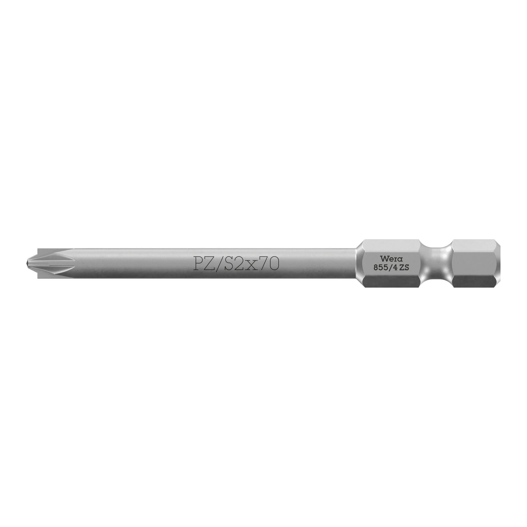 WERA | Bit | 1/4 ″ # 2 Länge 70 mm | zähhart