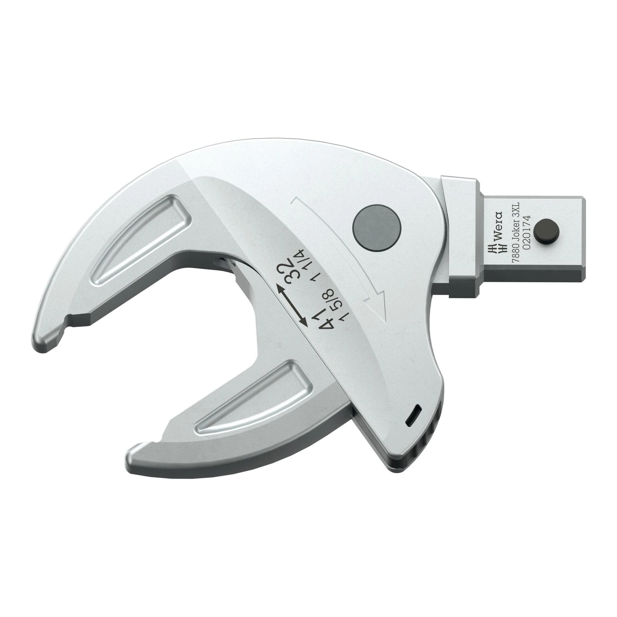 WERA | Einsteckmaulschlüssel | Schlüsselweite 32-41 mm 14x18 mm