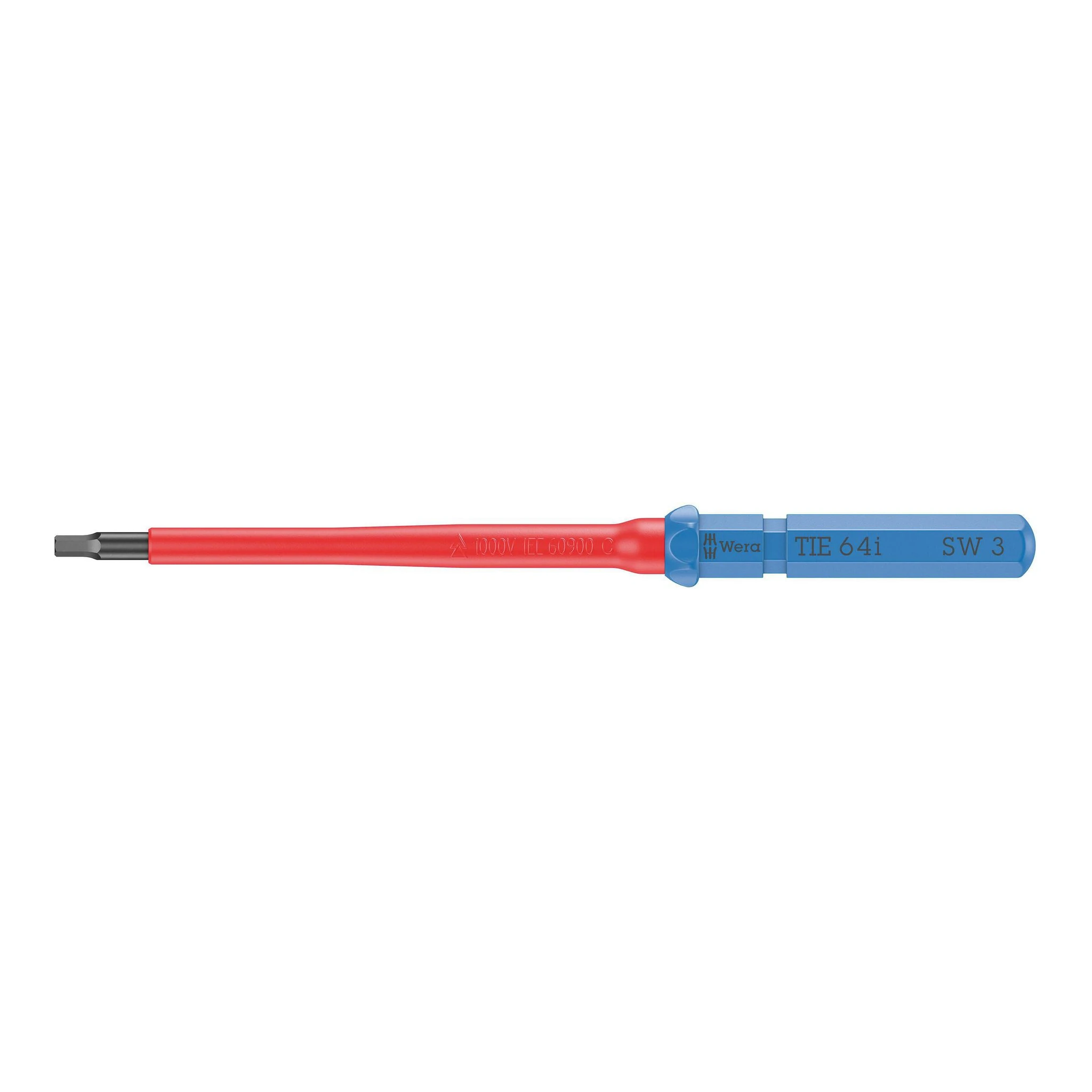 WERA | Wechselklinge | SW 3mm Länge 157mm | Hex-Plus Black Point-Spitze