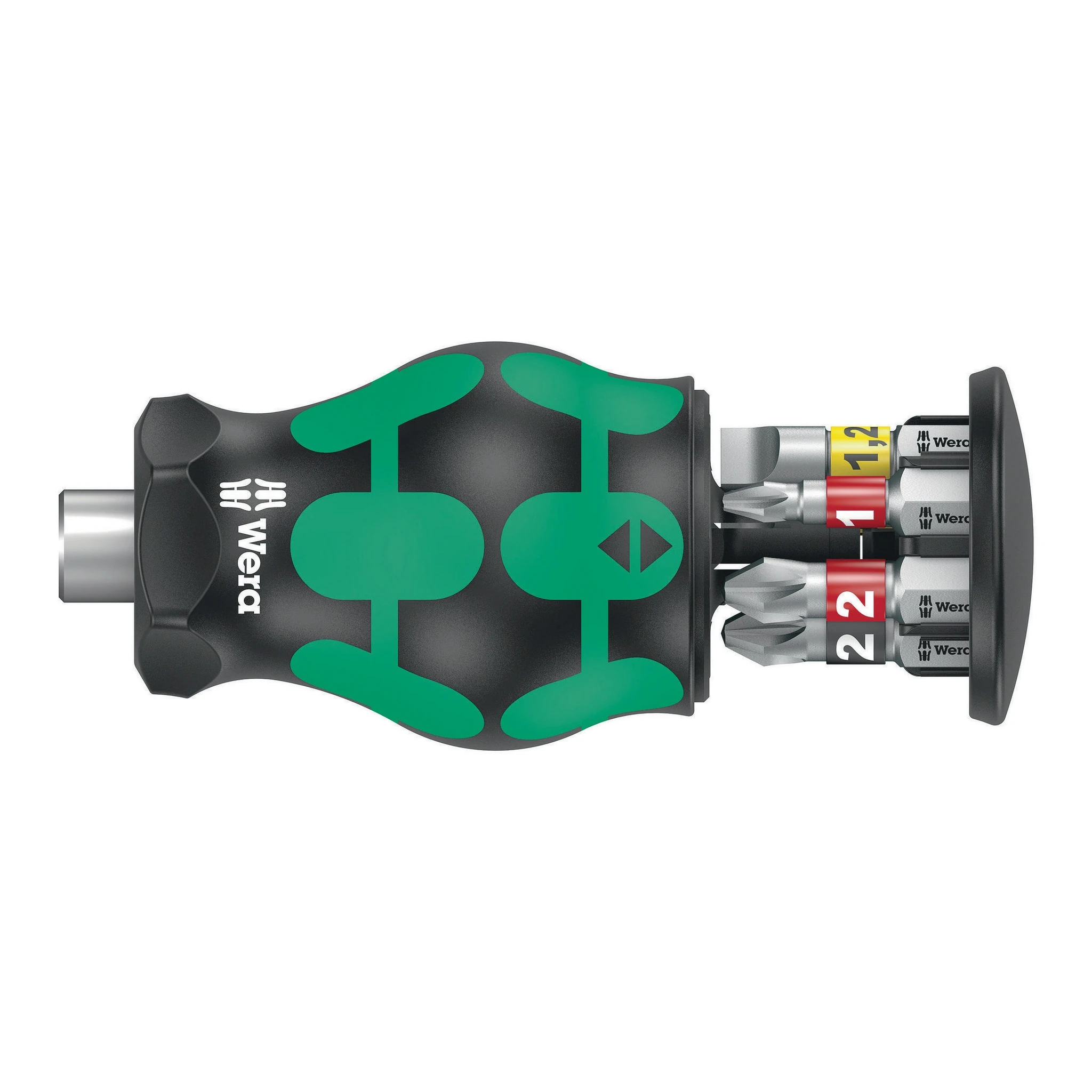 WERA | Magazinbithalter | 6-teilig | Schlitz/PH/PZD