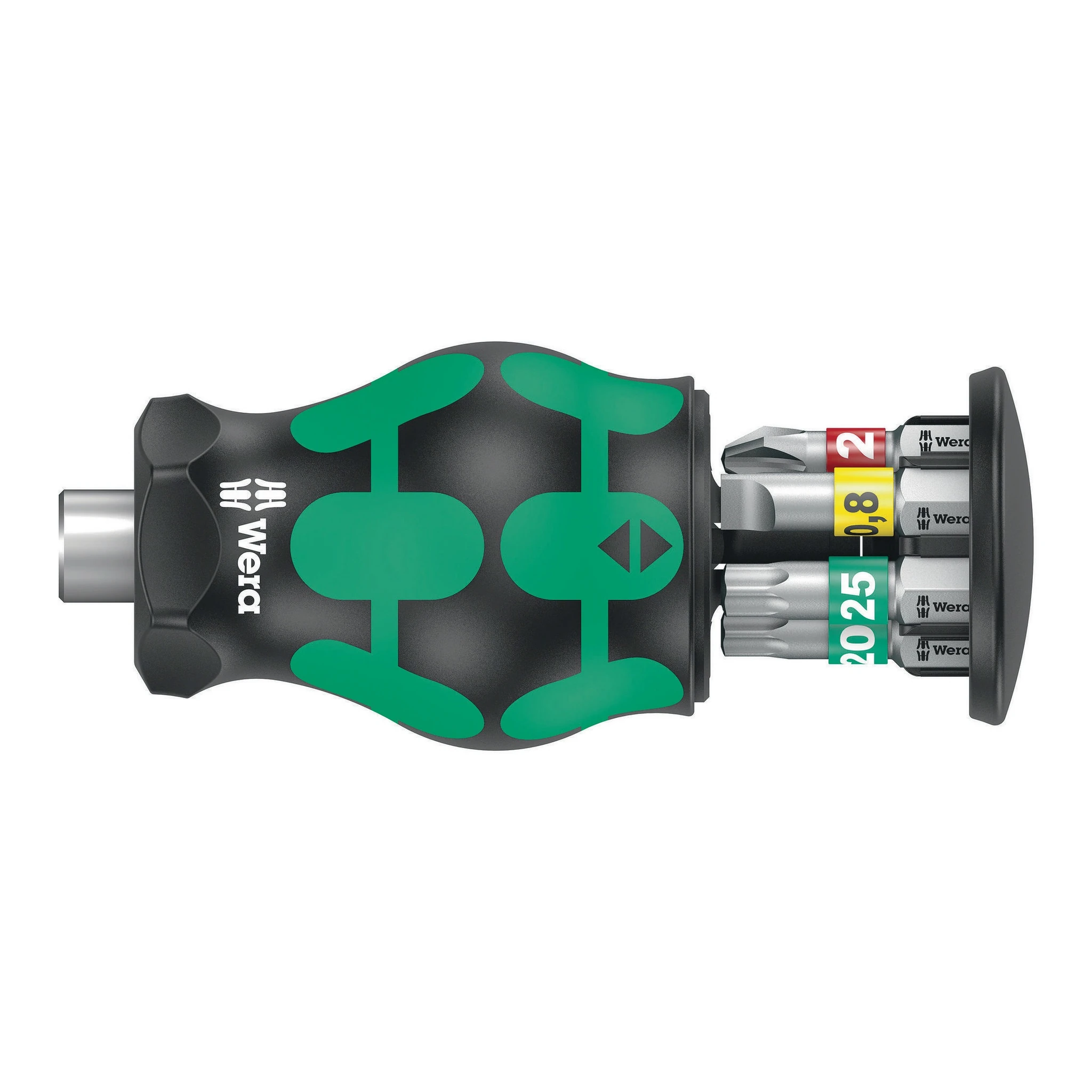 WERA | Magazinbithalter | 6-teilig | Schlitz/PH/TORX