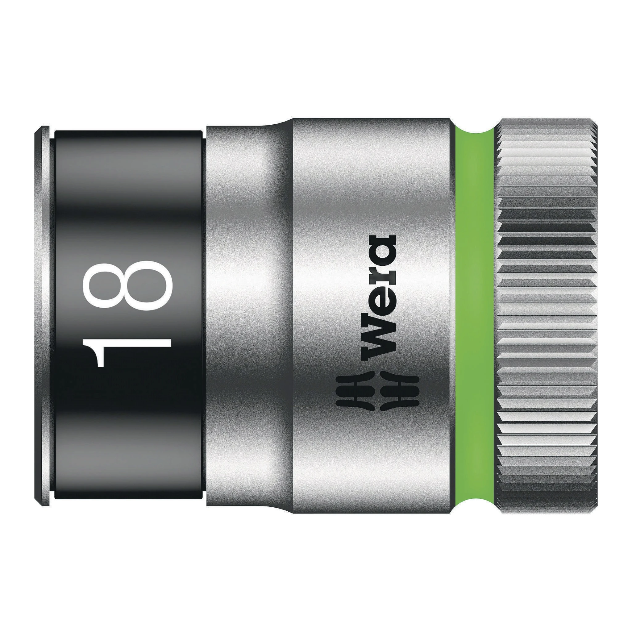 WERA | Steckschlüsseleinsatz | 1/2 ″ 6-kant | Schlüsselweite 18 mm