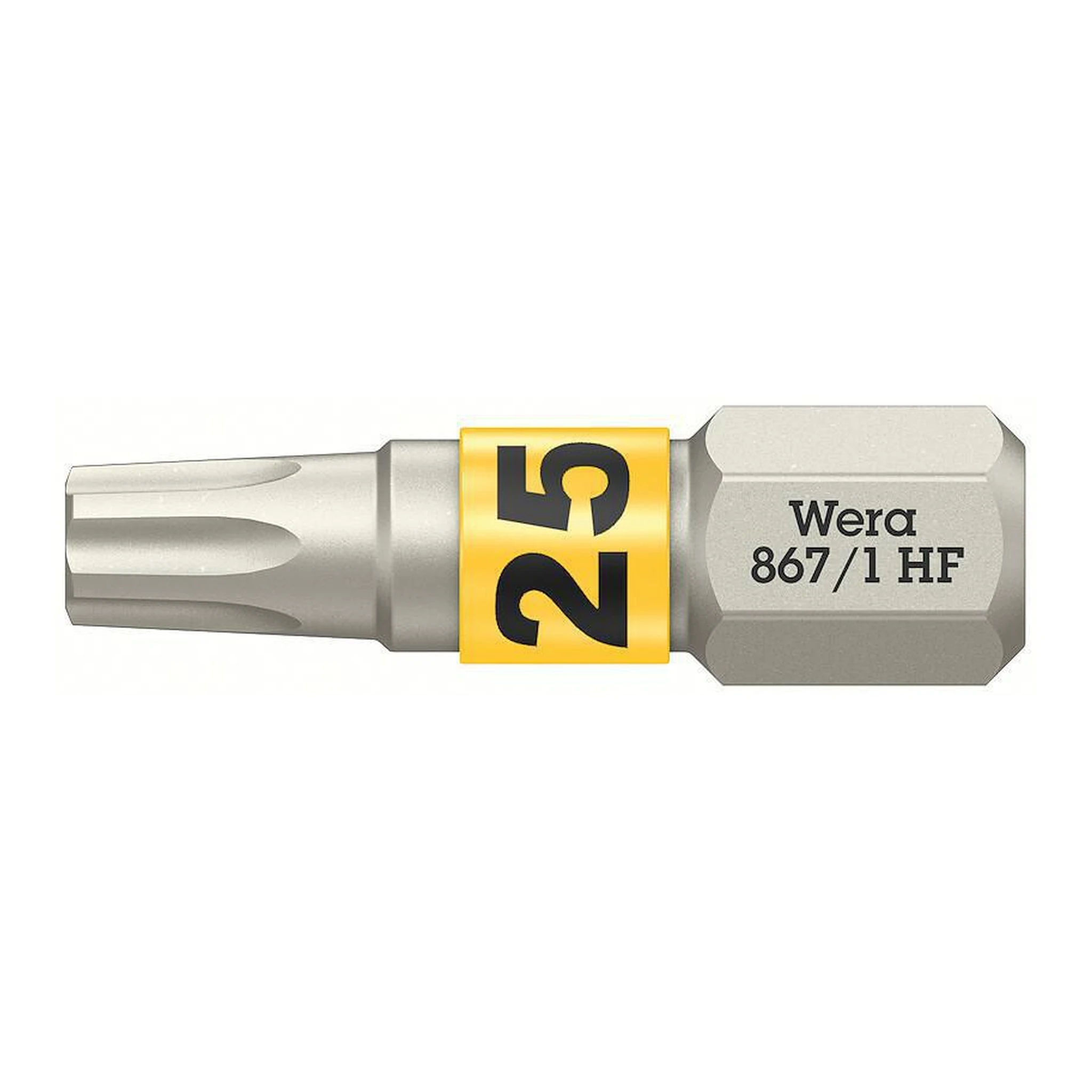 WERA | Bit | 1/4 ″ TX 25 Länge 25 mm | mit Farbleitsystem