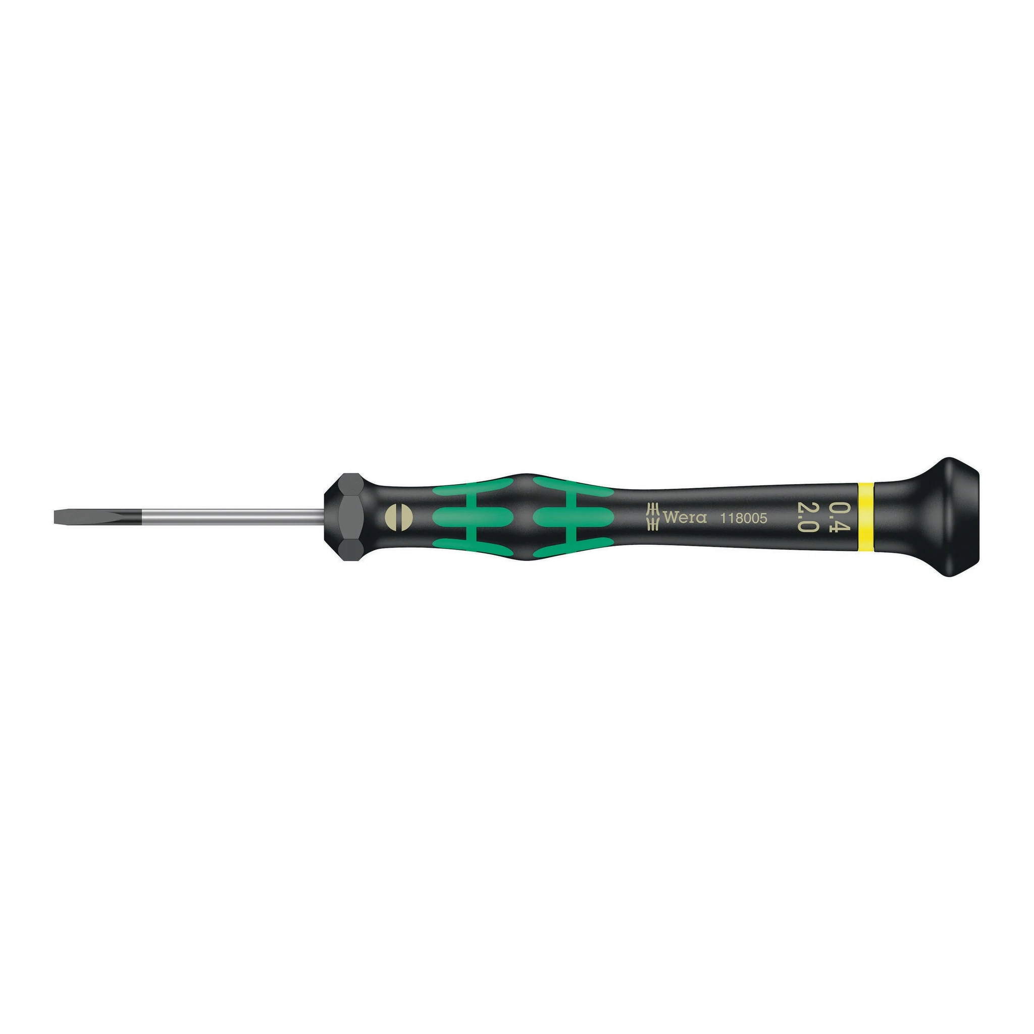 WERA | Elektronik-Feinmechanik-Schraubendreher | 2 mm Klingenlänge 40 mm