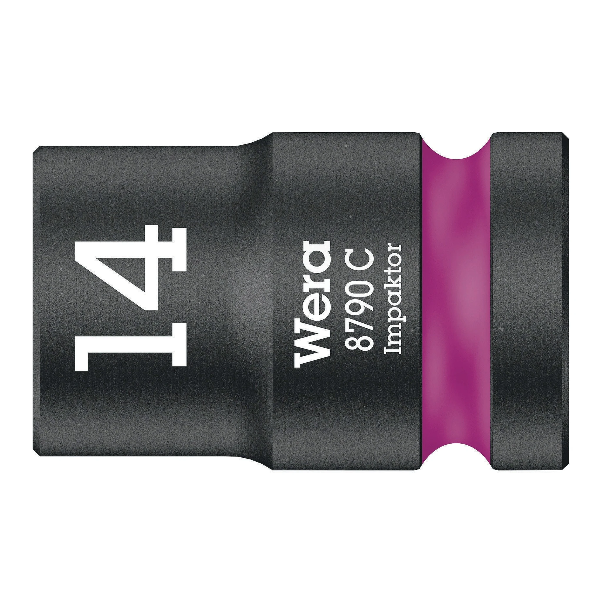 WERA | Schlagschraubereinsatz | 1/2 ″ Außensechskant | Schlüsselweite 14 mm