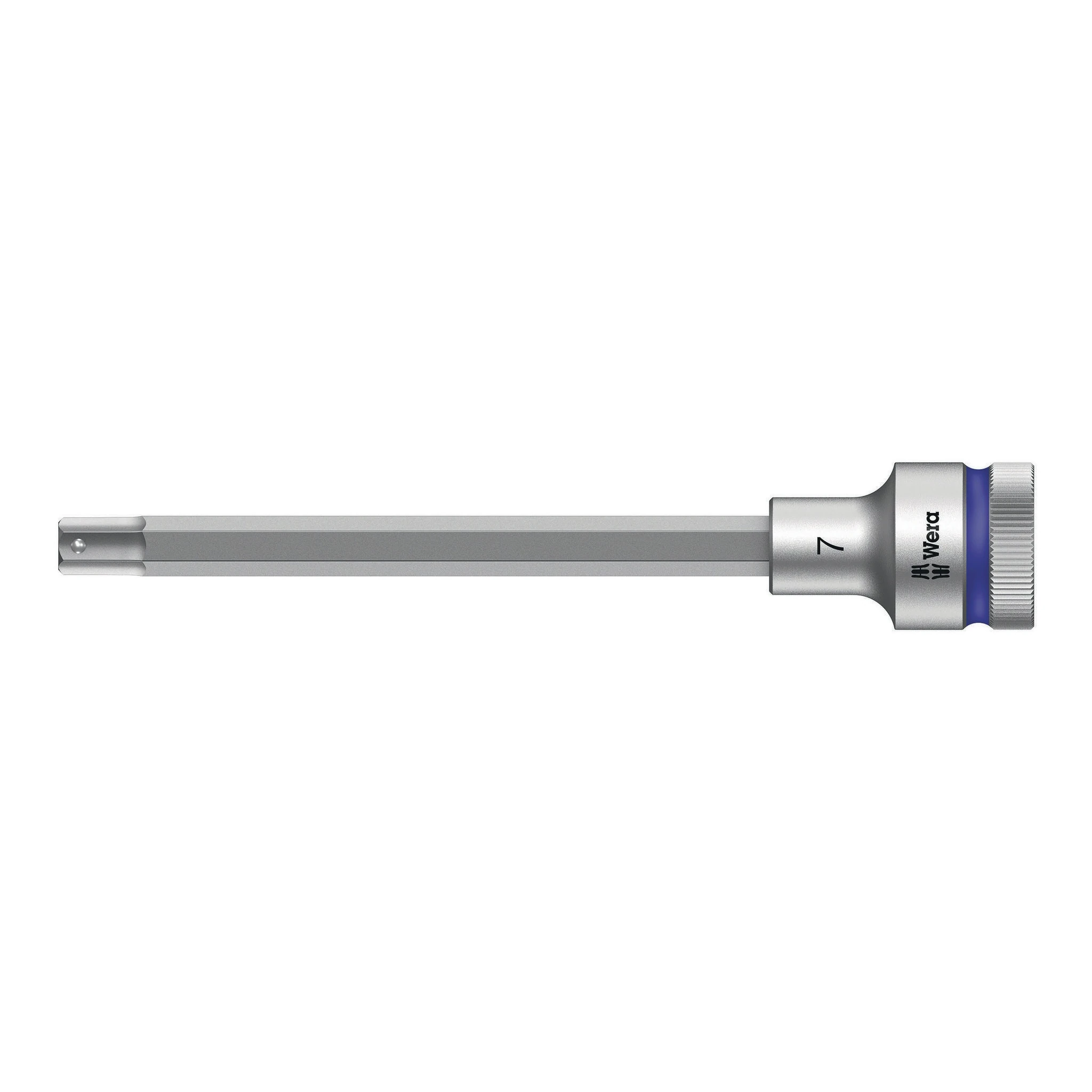 WERA | Steckschlüsseleinsatz | 1/2 ″ | Schlüsselweite 7 mm