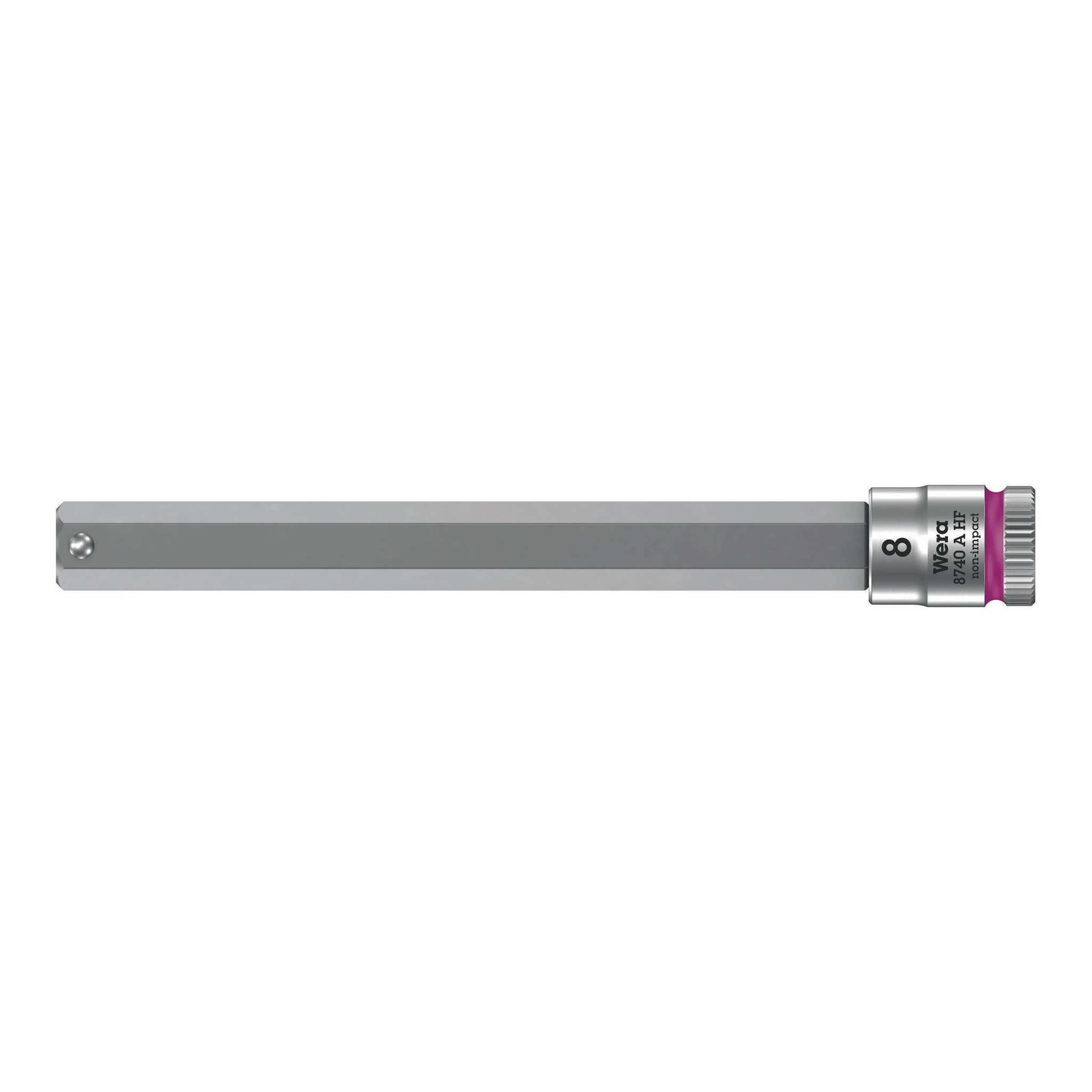 WERA | Steckschlüsseleinsatz | 1/4 ″ | Schlüsselweite 8 mm
