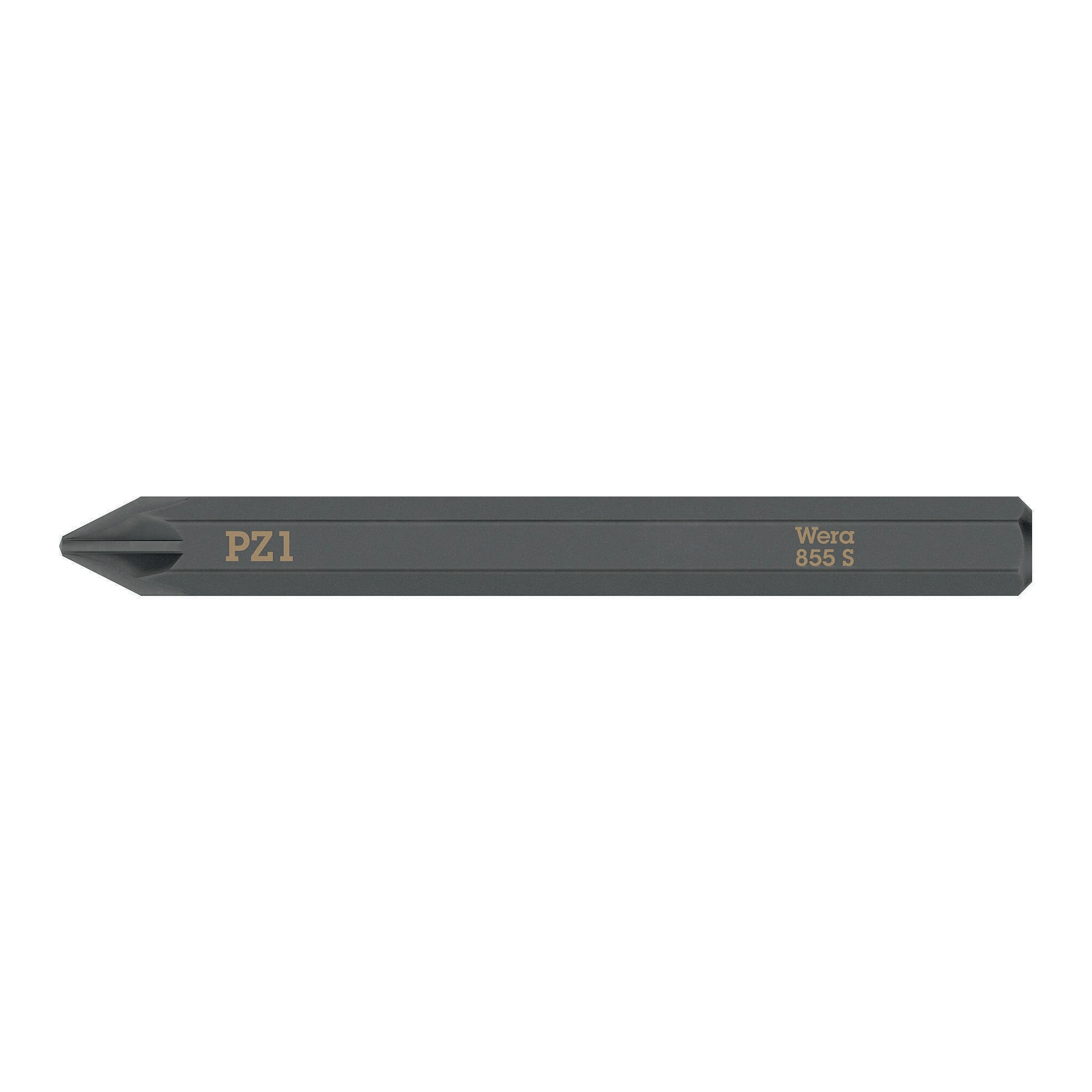 WERA | Bit | 1/4 ″ PZ 1 Länge 70 mm
