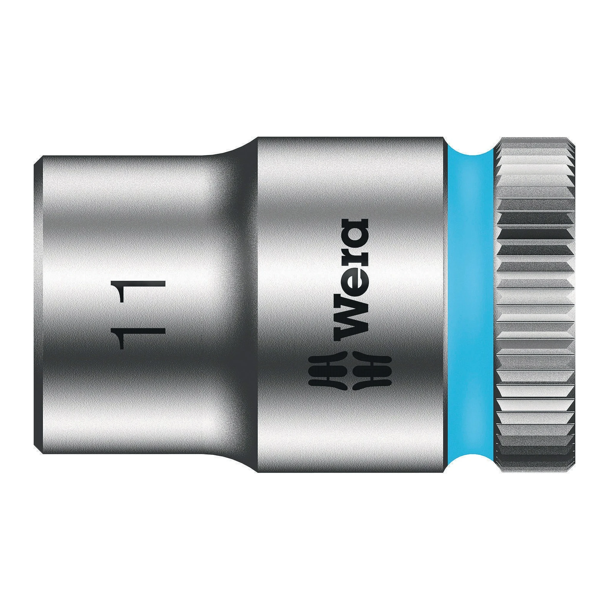 WERA | Steckschlüsseleinsatz | 3/8 ″ Außensechskant | Schlüsselweite 11 mm