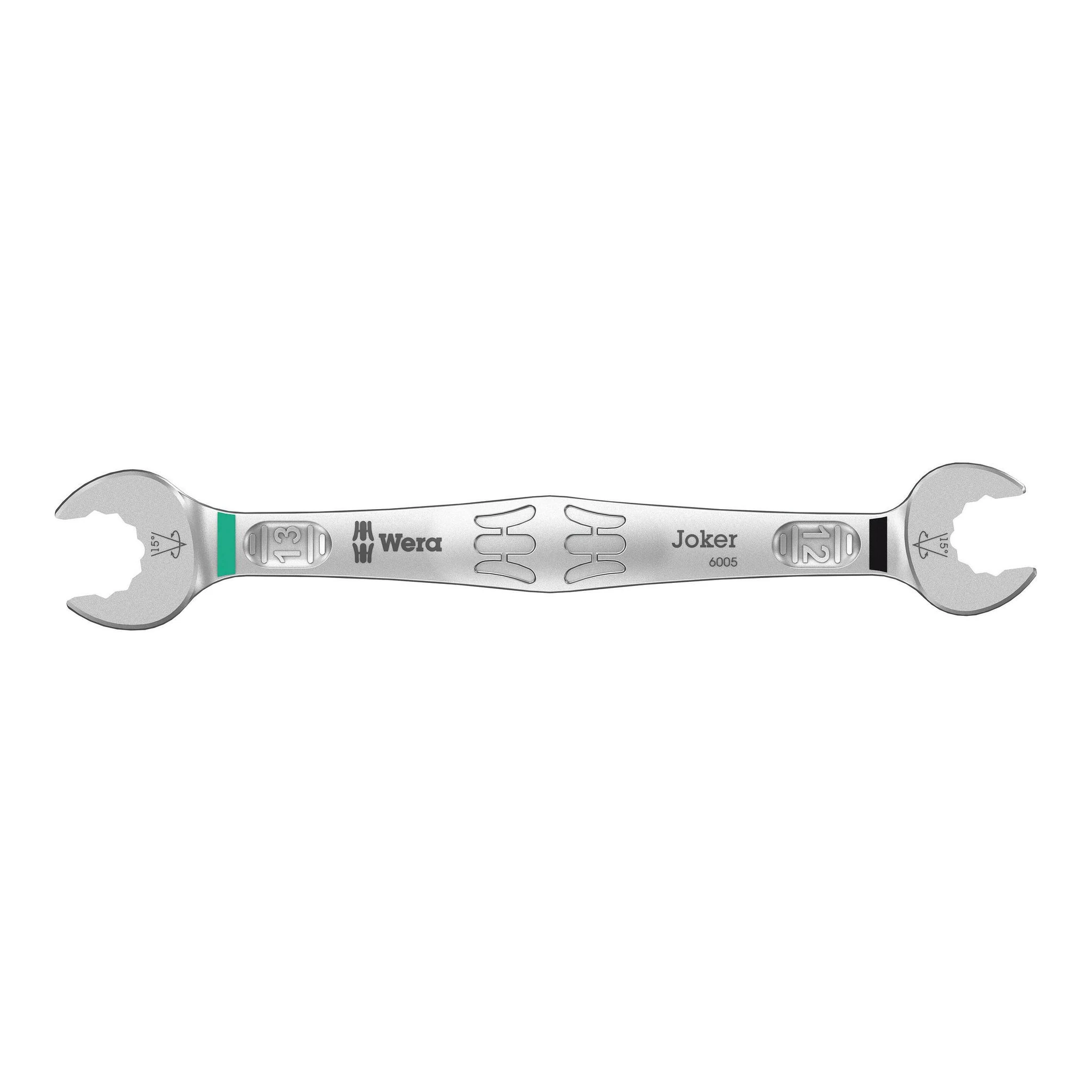 WERA | Doppelmaulschlüssel | 12 x 13 mm Länge 166 mm