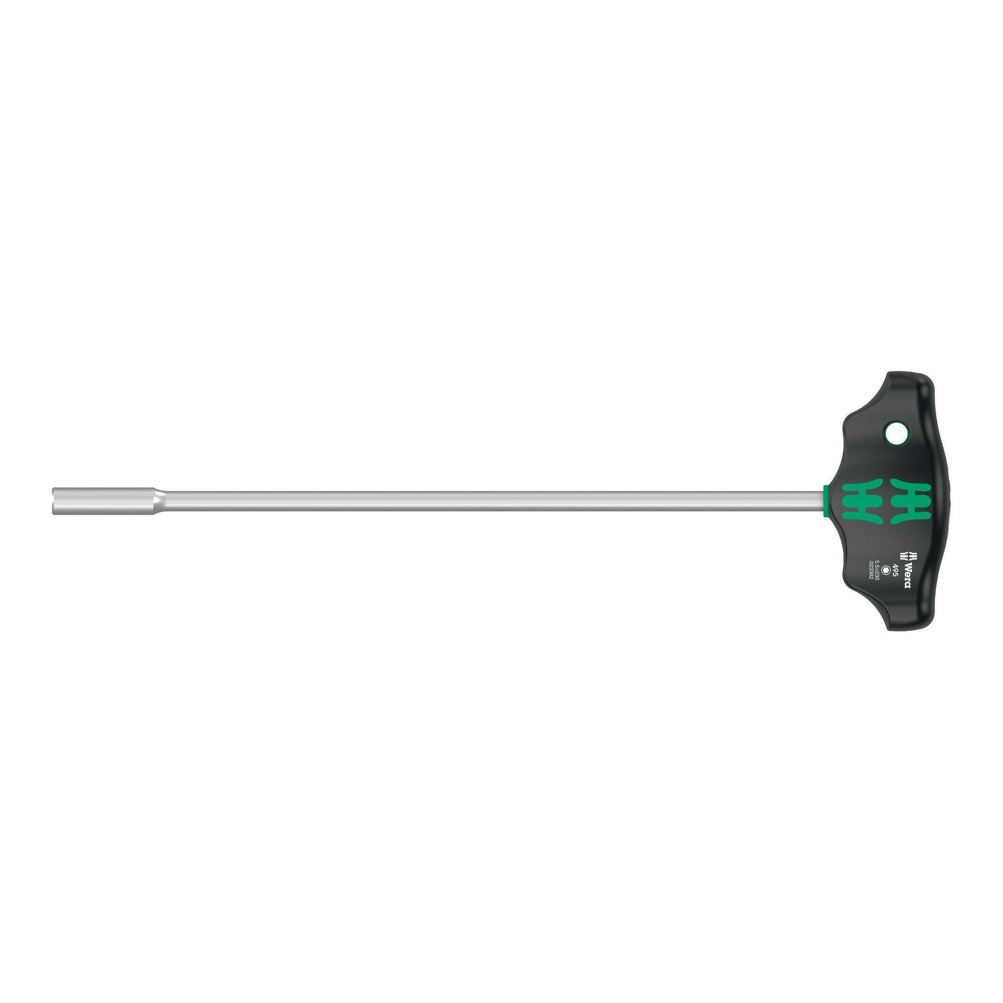 WERA | Steckschlüsselschraubendreher | Schlüsselweite 5,5 mm | Klingenlänge 230 mm