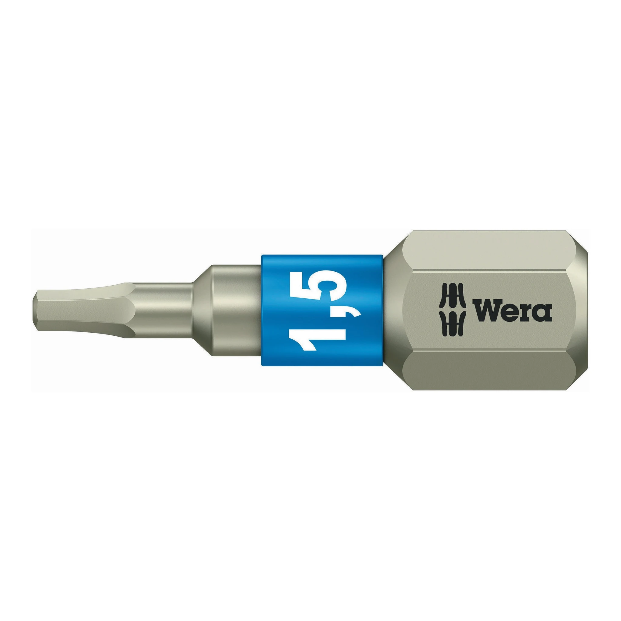 WERA | Bit | 1/4 ″ 1,5 mm Länge 25 mm | Innensechskant