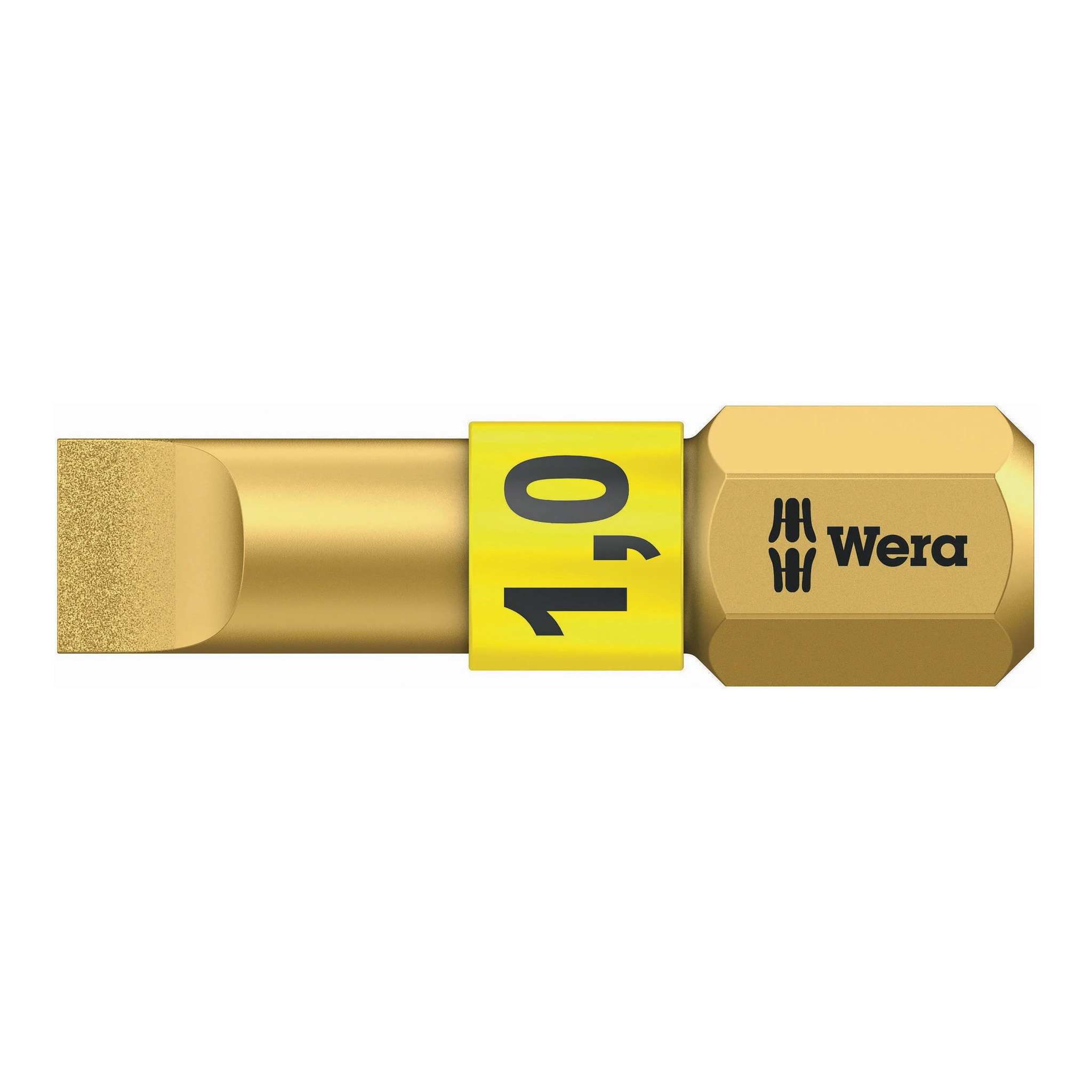 WERA | Bit | Schlitz Klingendicke1xB5,5mm L.25mm | diamantbeschichtet CV-Molybdän zähhart