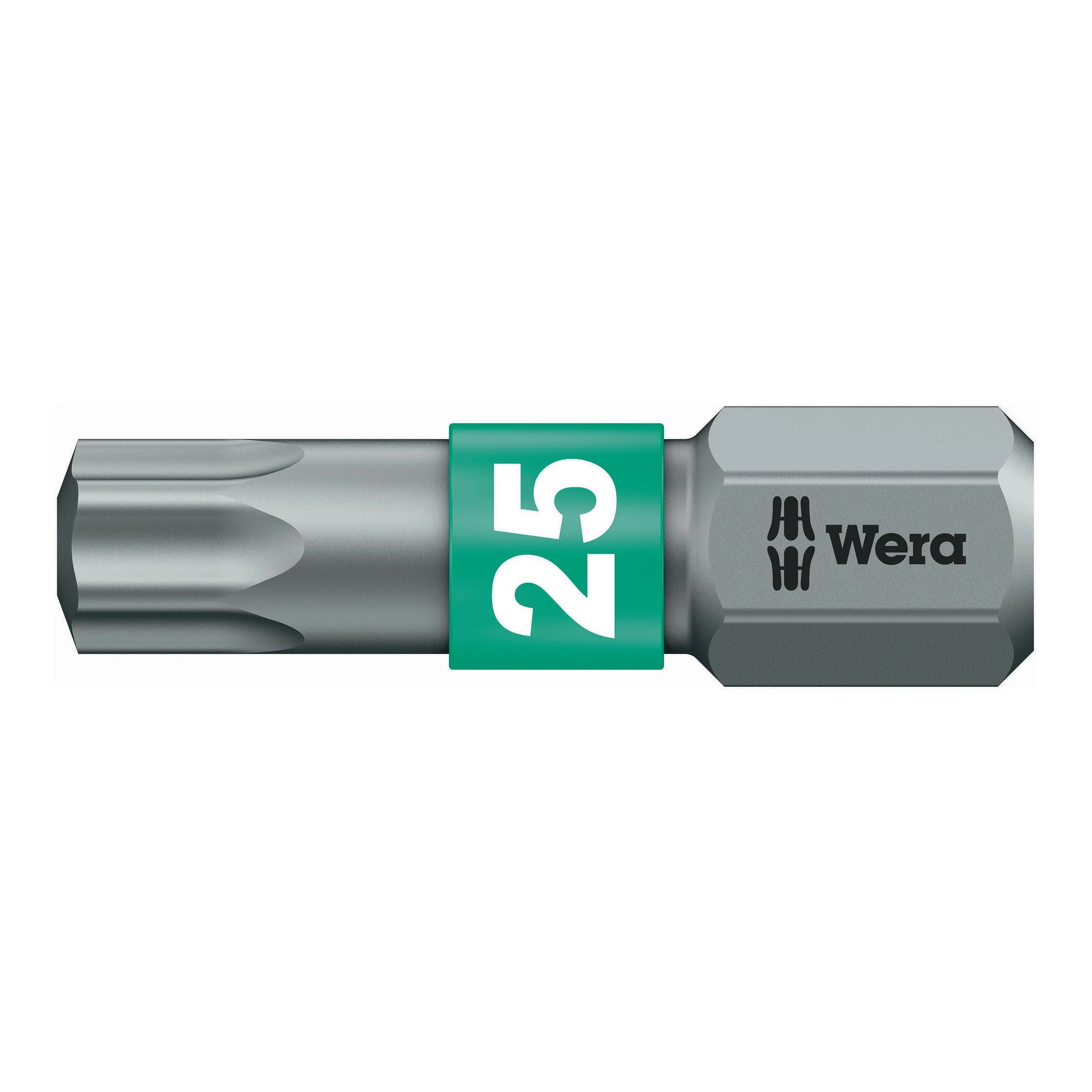 WERA | Bit | 1/4 ″ T 25 Länge 25 mm | BiTorsion, zähhart