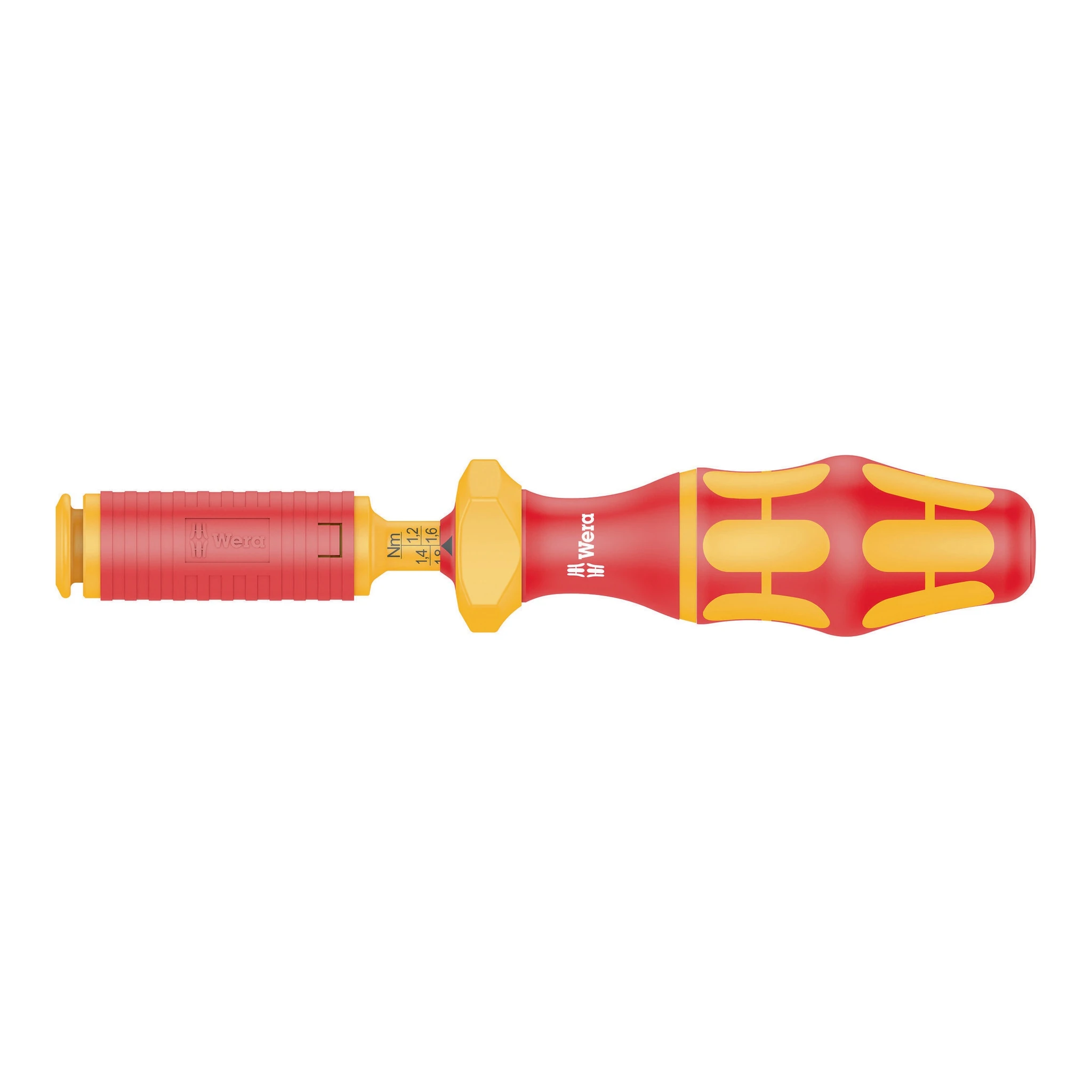 WERA | Drehmomentschraubendreher | 0,3-1,2 Nm | 6-kant-Aufnhame 9 mm